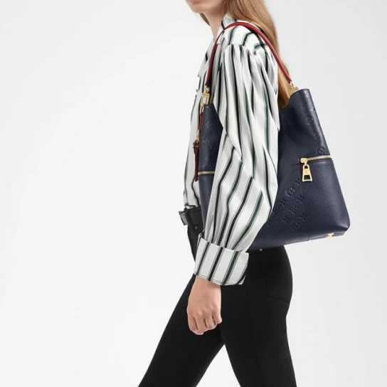 Mythick Louis Vuitton Melie Navy M44012 Black M44014