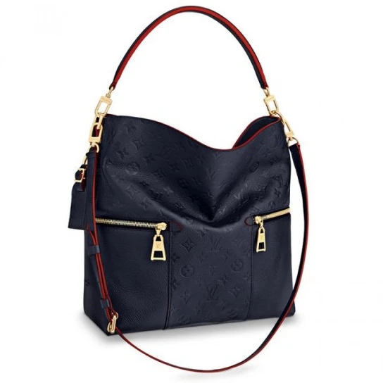 Mythick Louis Vuitton Melie Navy M44012 Black M44014
