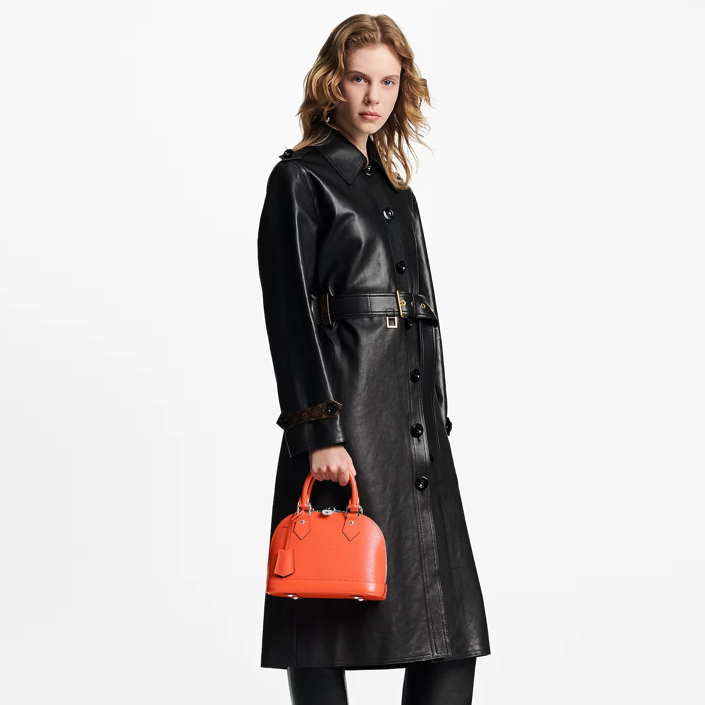 Replica bag Louis Vuitton Minnesota Orange M22186 Alma BB