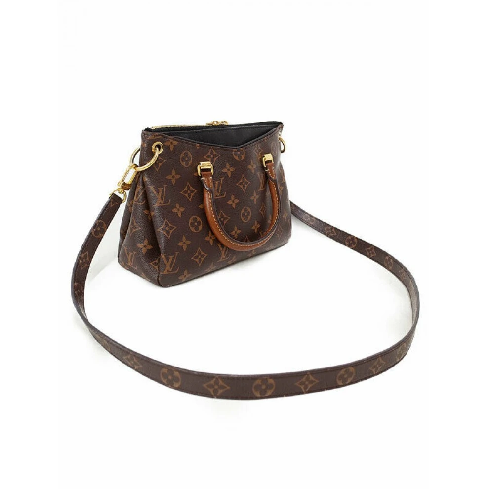 Replica bags lv Louis Vuitton Monogram Canvas Pallas BB M41218 Noir