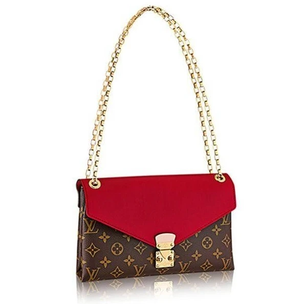 Louis Vuitton Monogram Canvas Pallas Chain M41201 Cerise