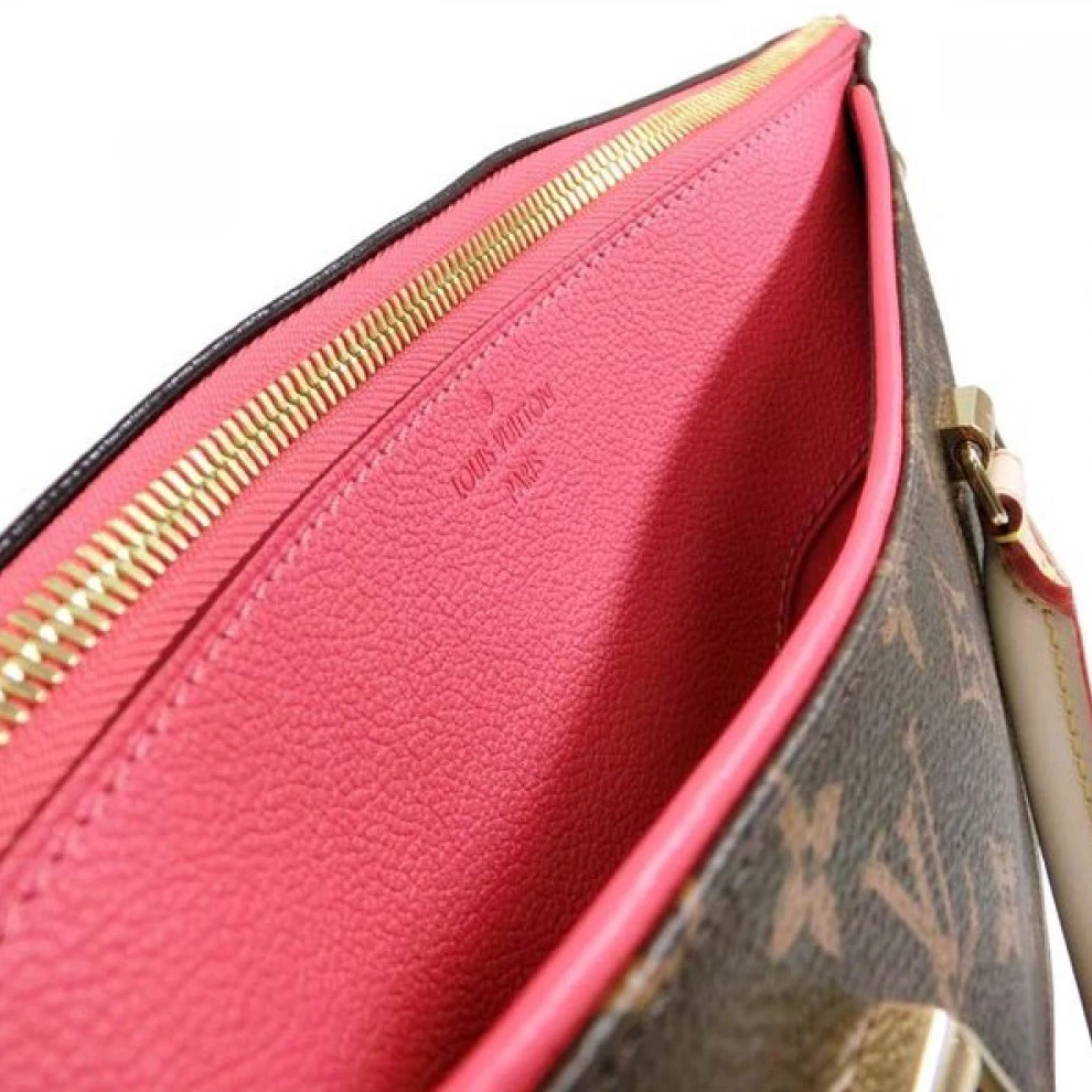 Replica bags lv Louis Vuitton Monogram Canvas Pallas M50067 Litchi