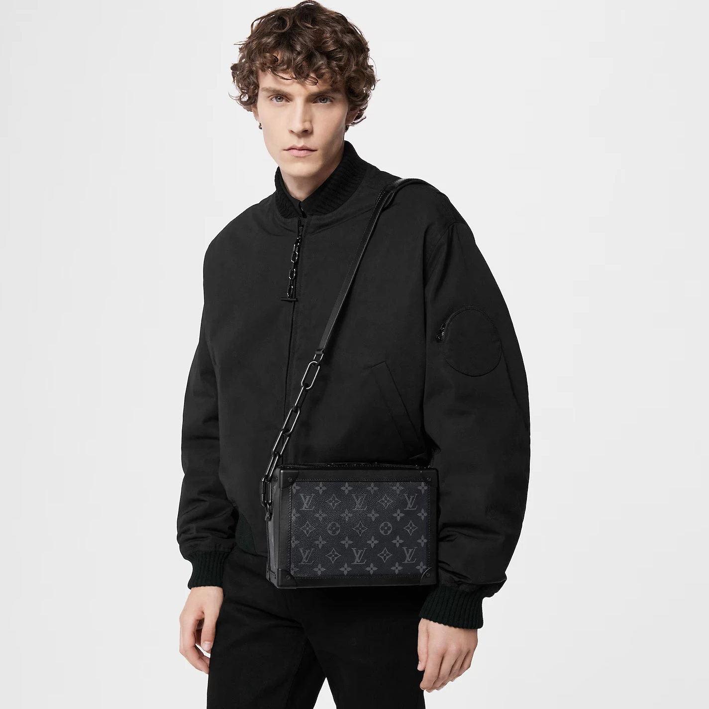 Replica bag Louis Vuitton Monogram Eclipse M44730 Soft Trunk