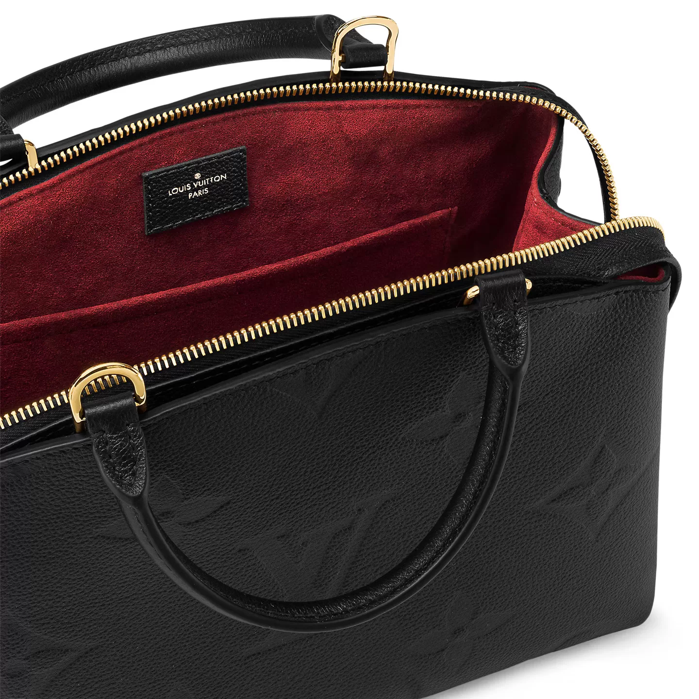 Replica bags Louis Vuitton Monogram Empreinte Leather M58916 Petit Palais