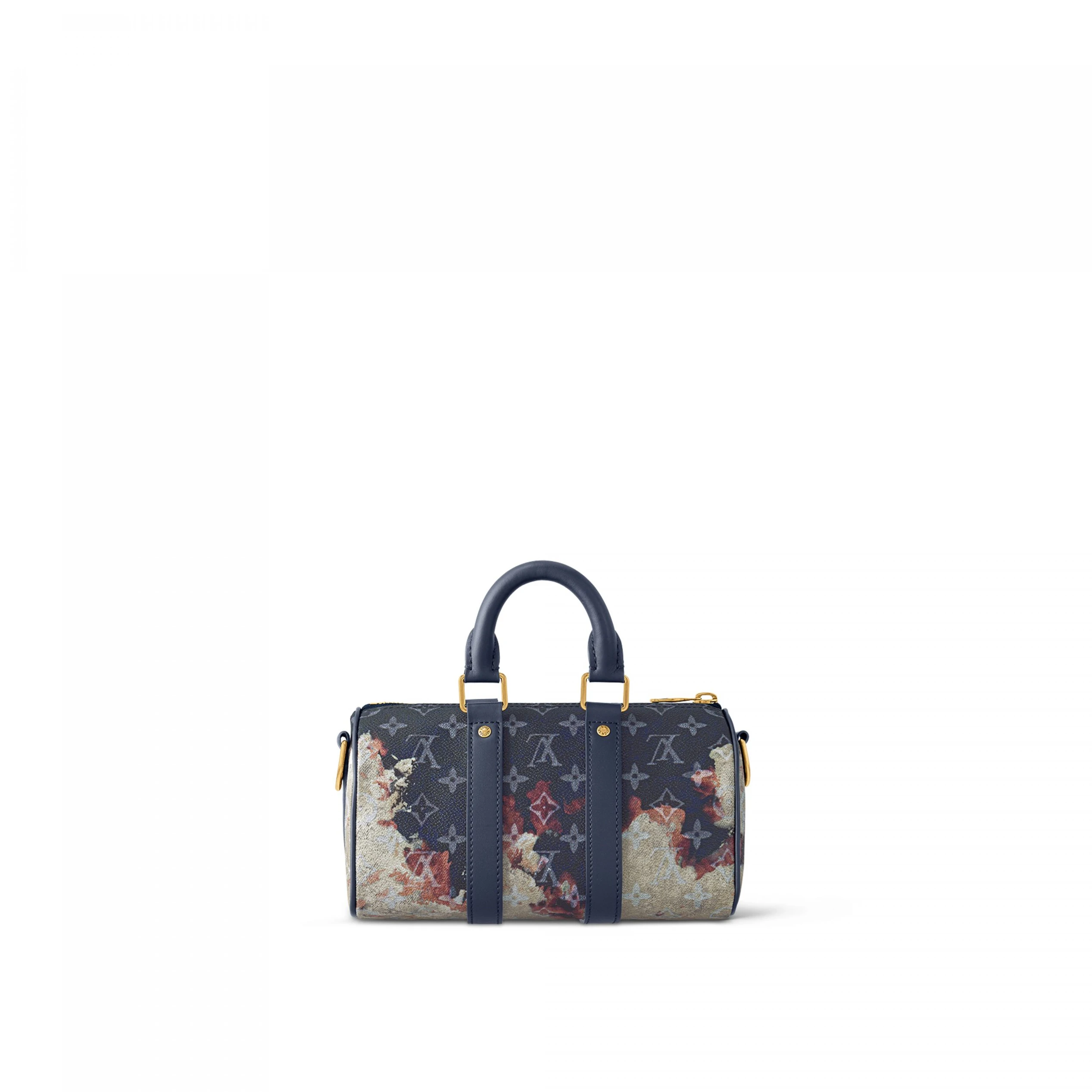 Mythick.ru Louis Vuitton Monogram Ink Blue M46804 Keepall Bandoulière 25