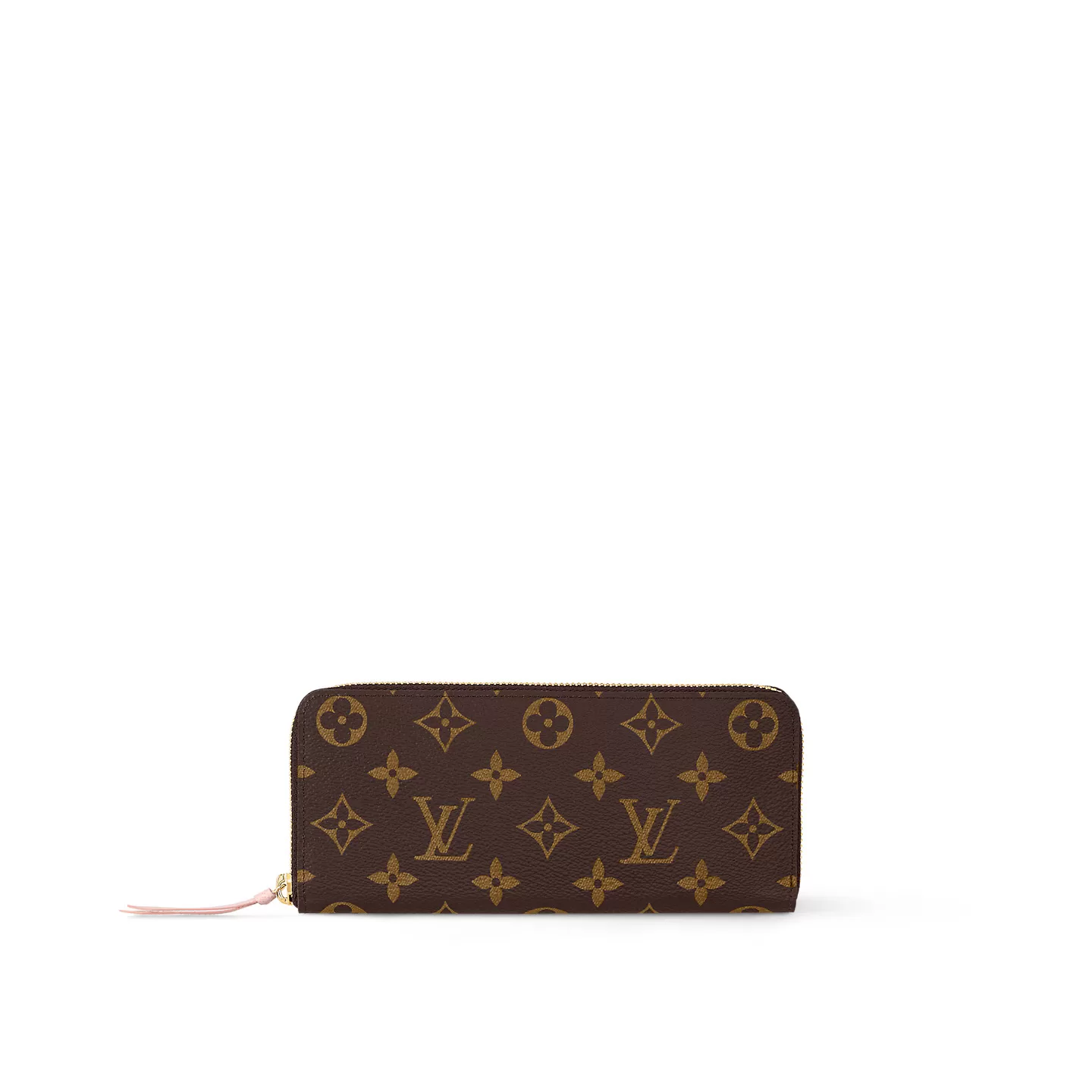 Louis Vuitton Monogram M61298 Clémence Wallet Rose Ballerine
