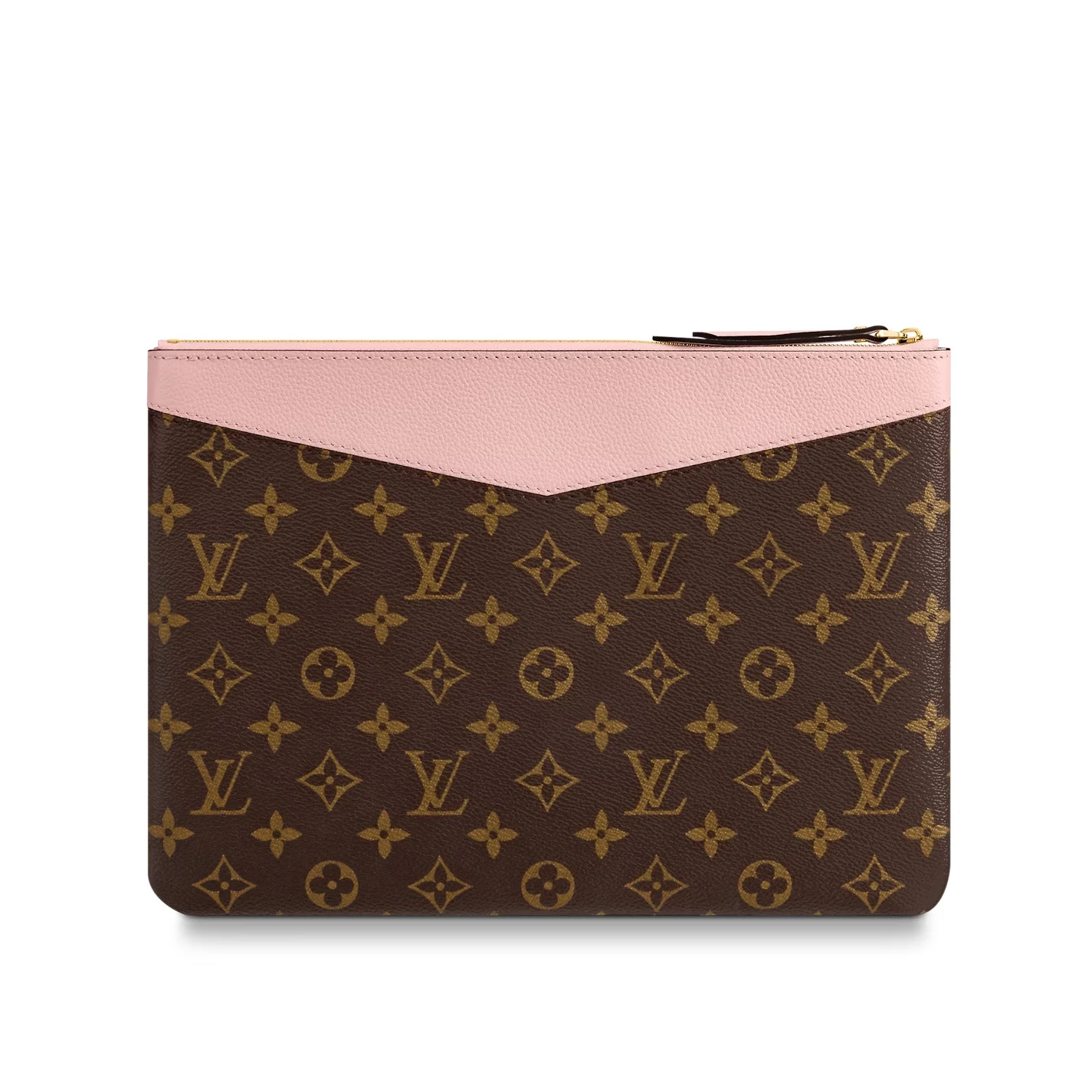Replica bags Louis Vuitton Monogram Rose Poudre M62942 Daily Pouch