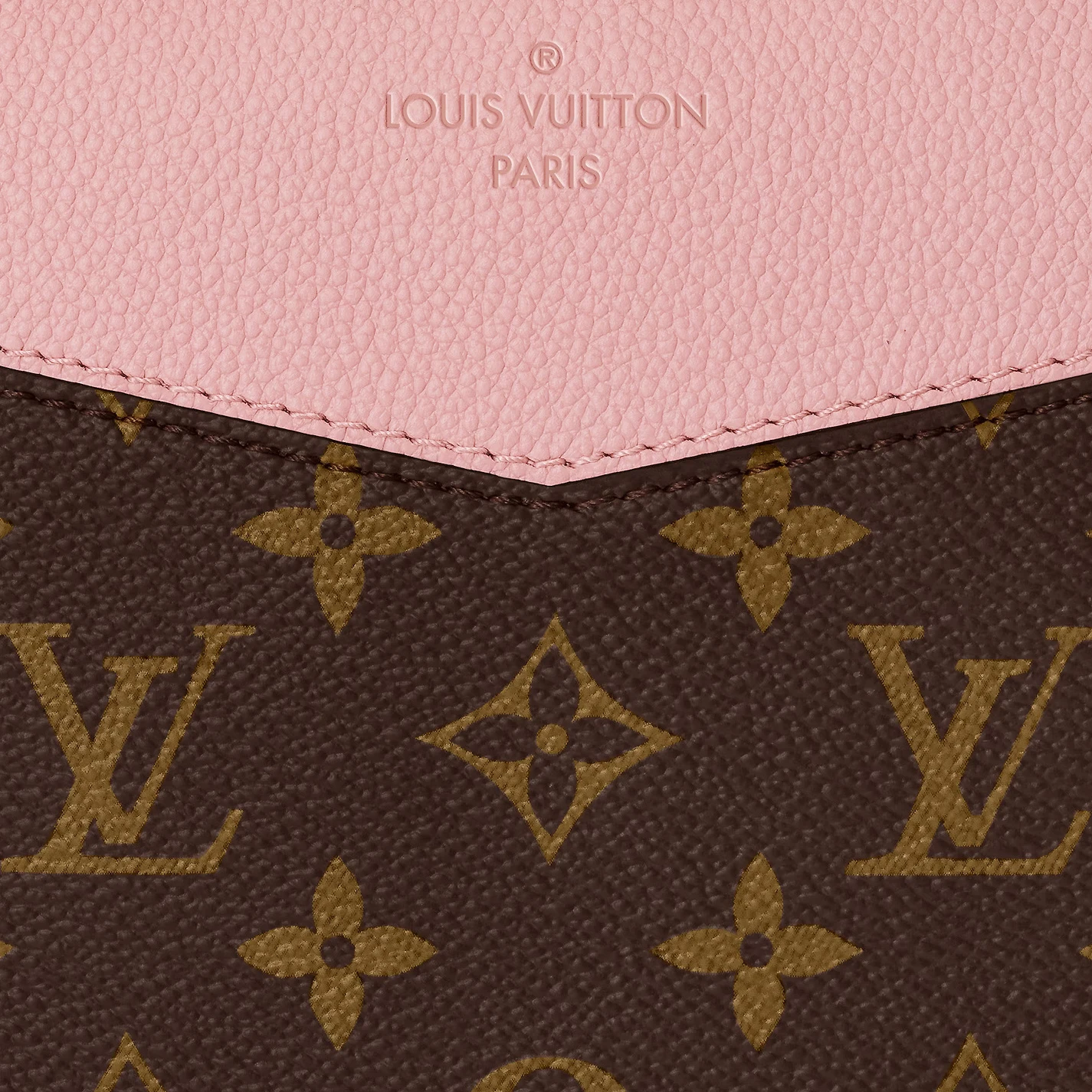 Replica bags Louis Vuitton Monogram Rose Poudre M62942 Daily Pouch