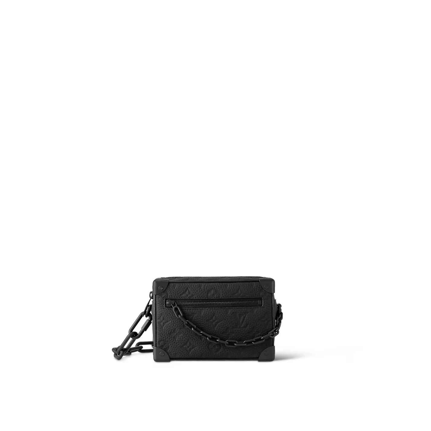 Louis Vuitton Monogram Taurillon Leather M55702 Mini Soft Trunk