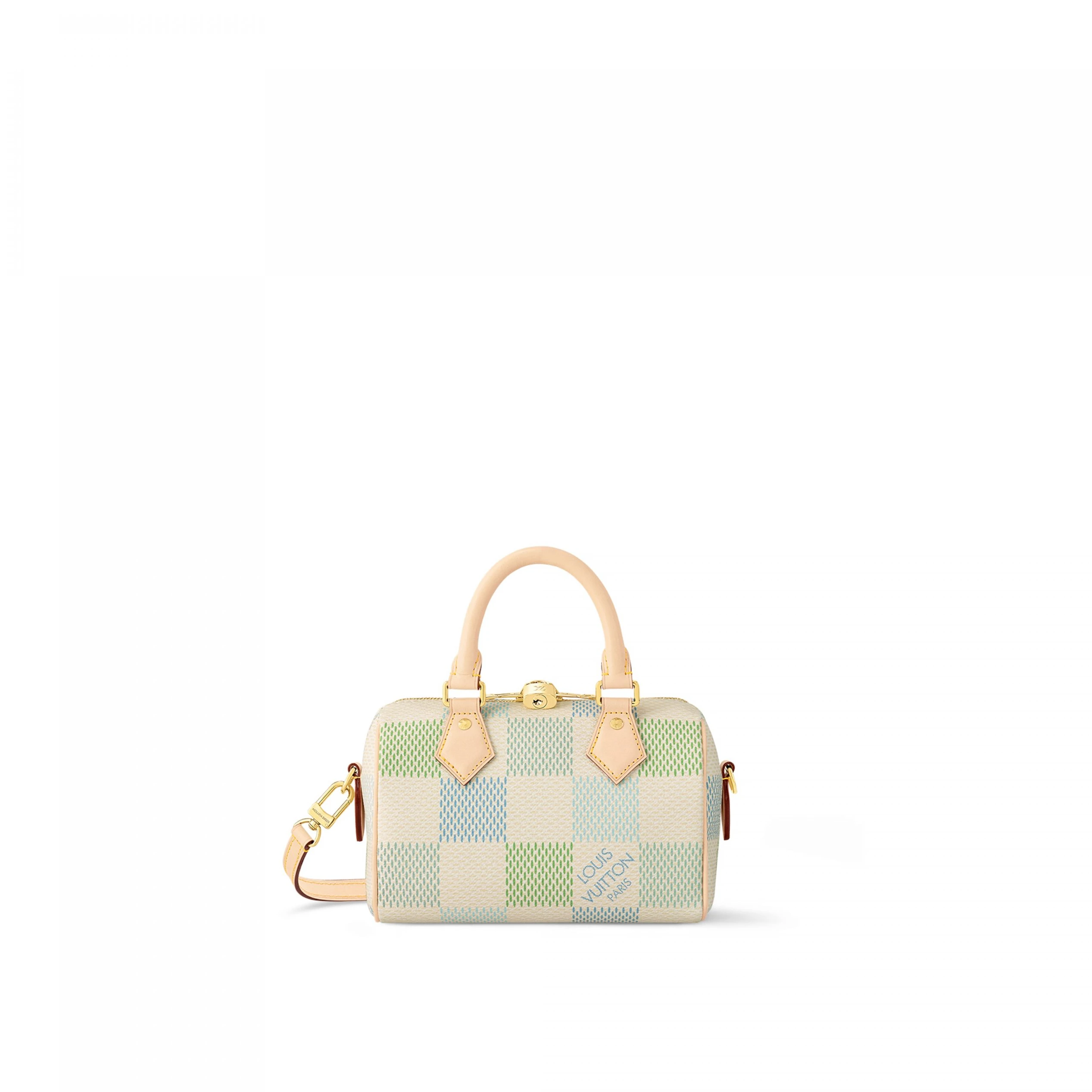 Louis Vuitton N40515 Speedy Bandoulière 20 Pistachio