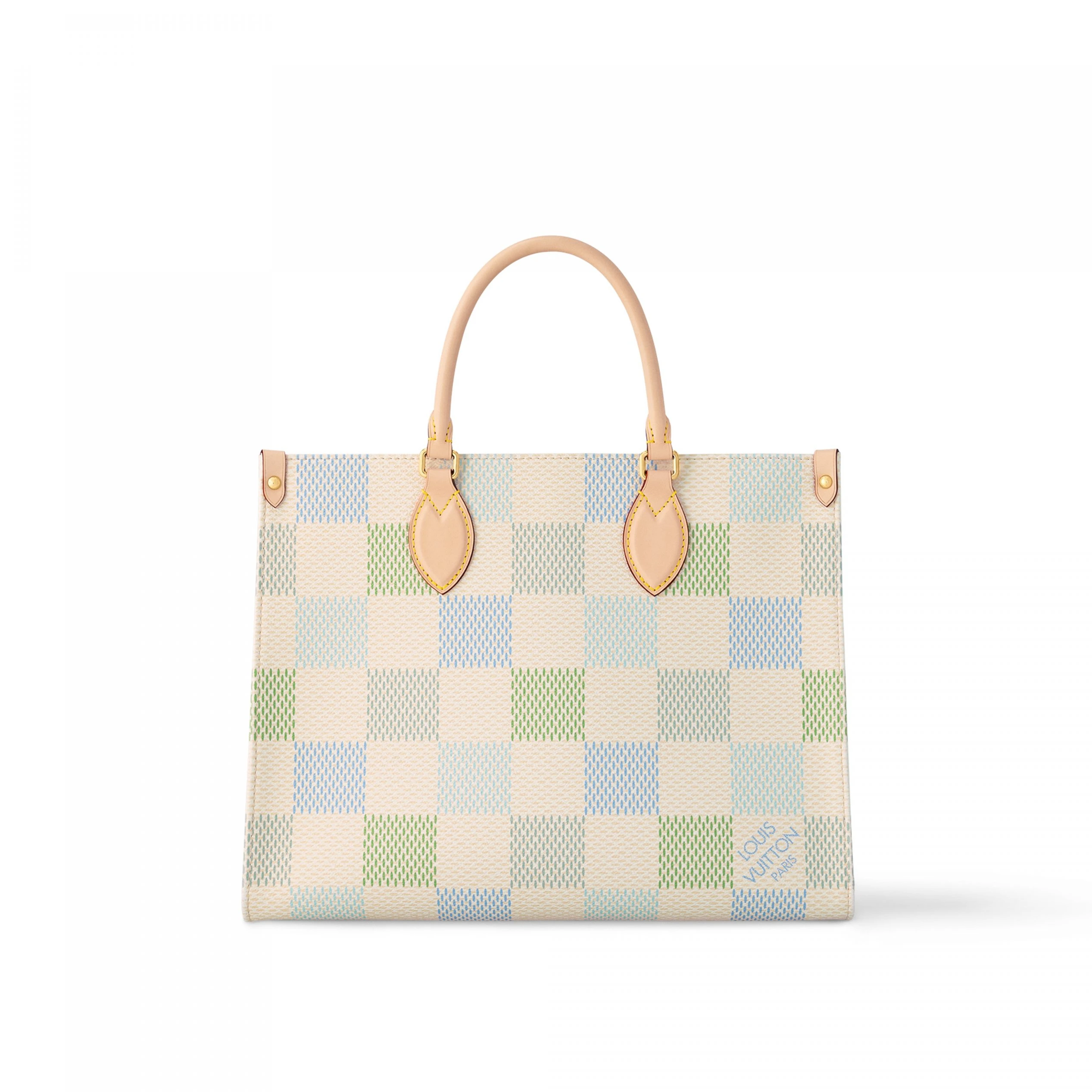 Lv belts replica Louis Vuitton N40518 OnTheGo MM Pistachio