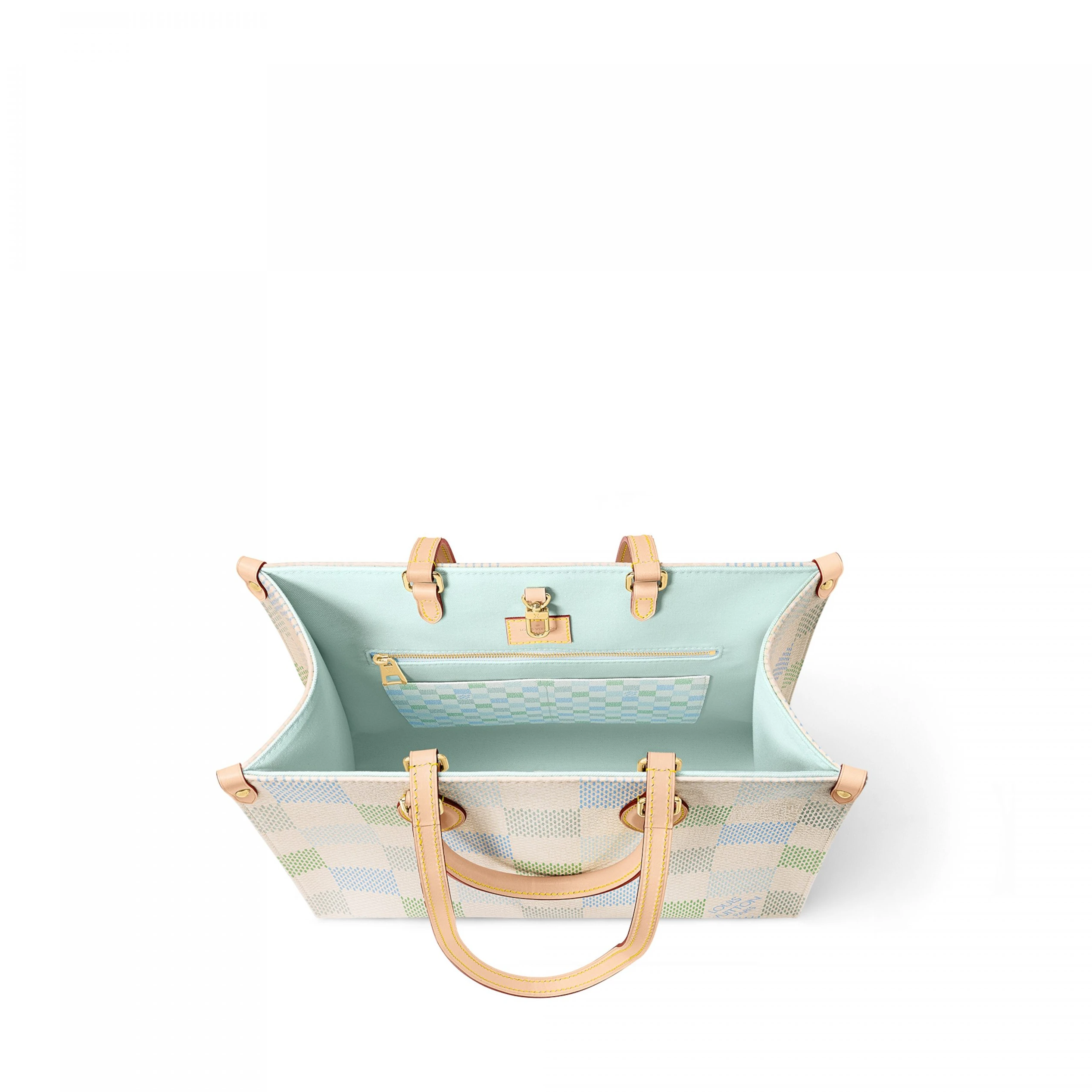 Lv belts replica Louis Vuitton N40518 OnTheGo MM Pistachio
