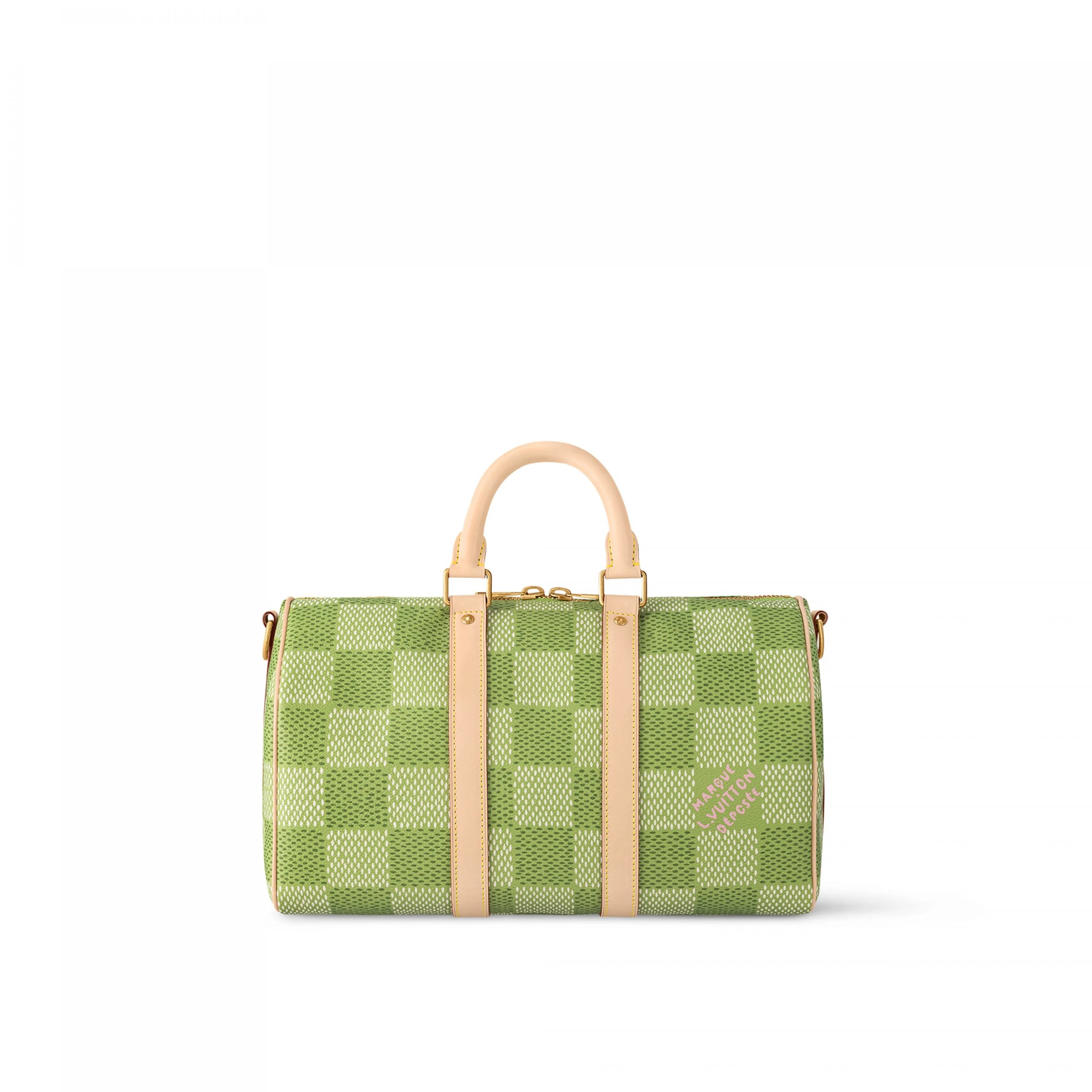 Replica bags lv Louis Vuitton N40671  Keepall Bandoulière 35 Green