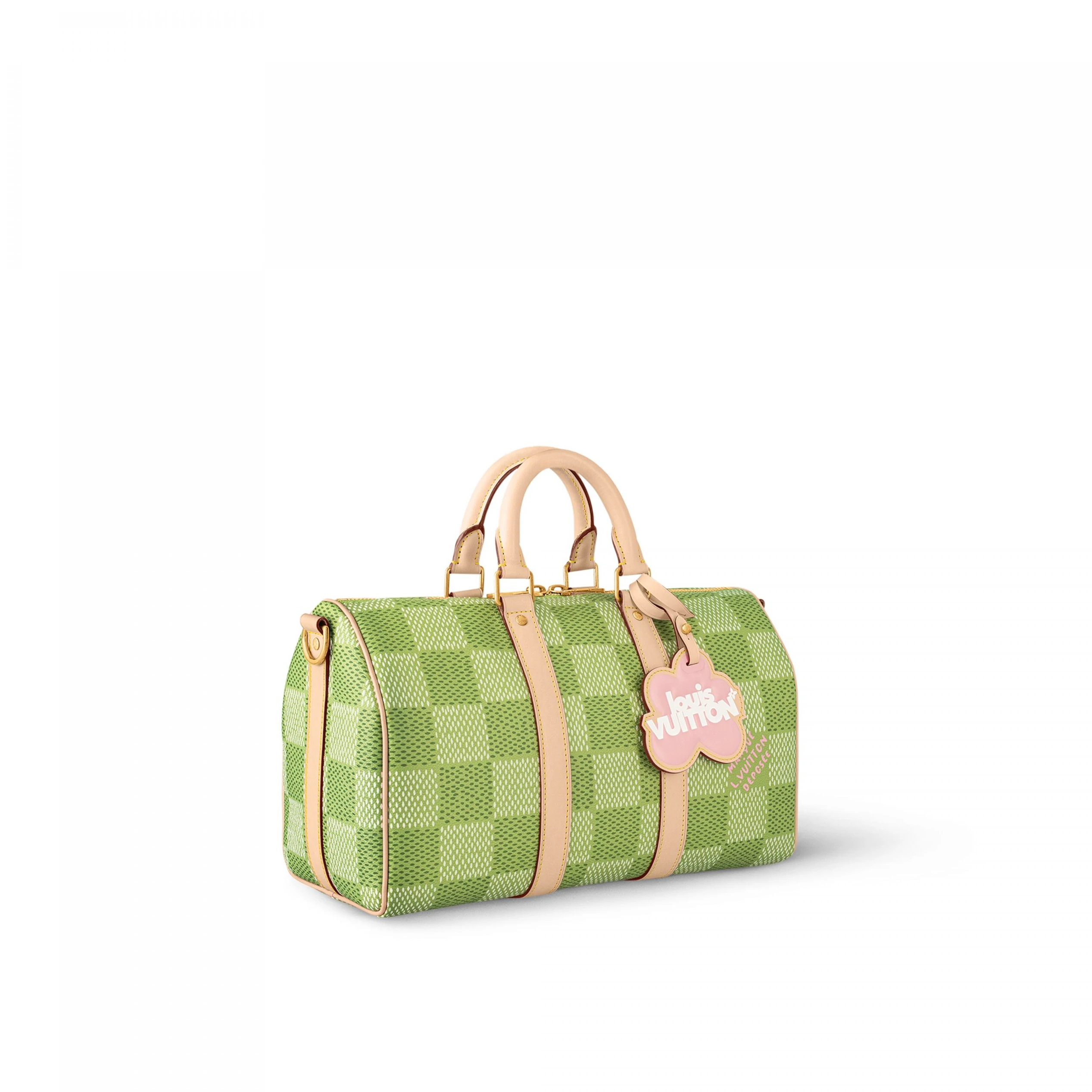 Replica bags lv Louis Vuitton N40671  Keepall Bandoulière 35 Green