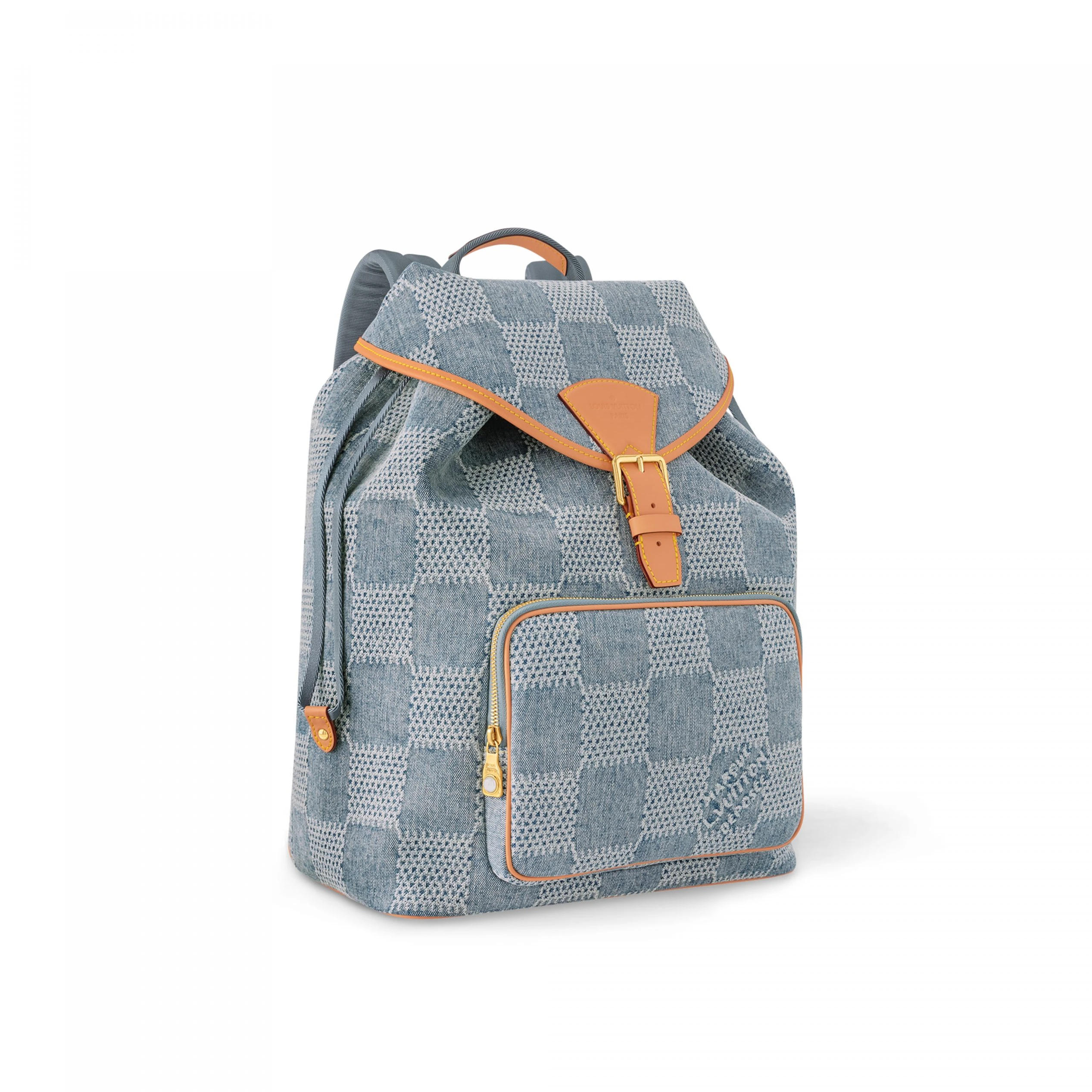 Mythick Louis Vuitton N40708 Montsouris Backpack Damier Blue