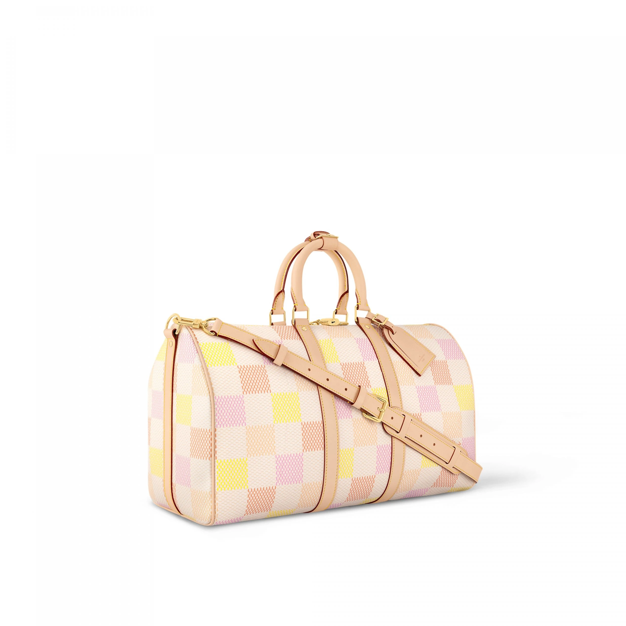 Louis vuitton locations Louis Vuitton N40713 Keepall Bandoulière 45 Peach