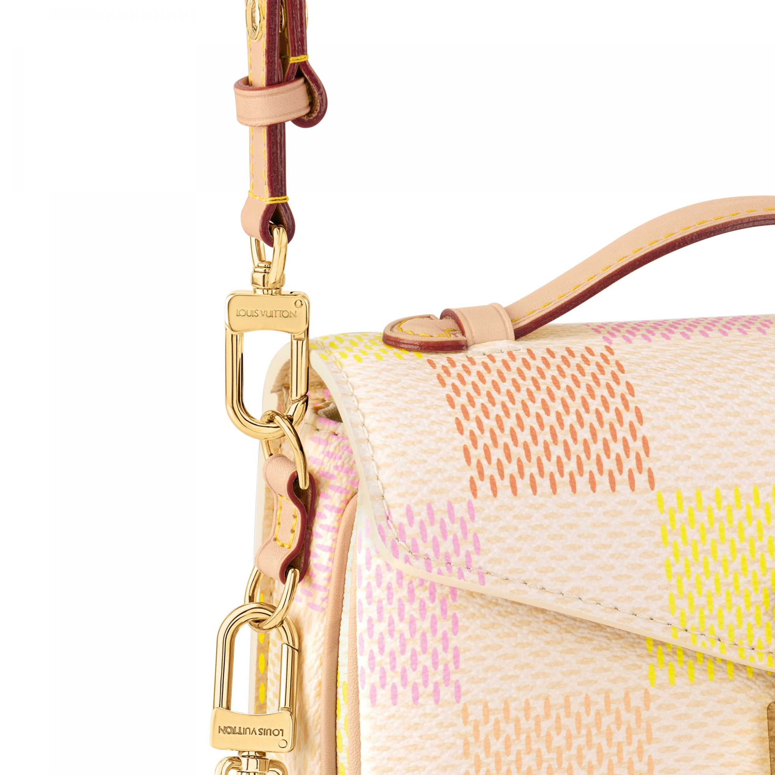 Mythick Louis Vuitton N40749 Pochette Métis East West Peach
