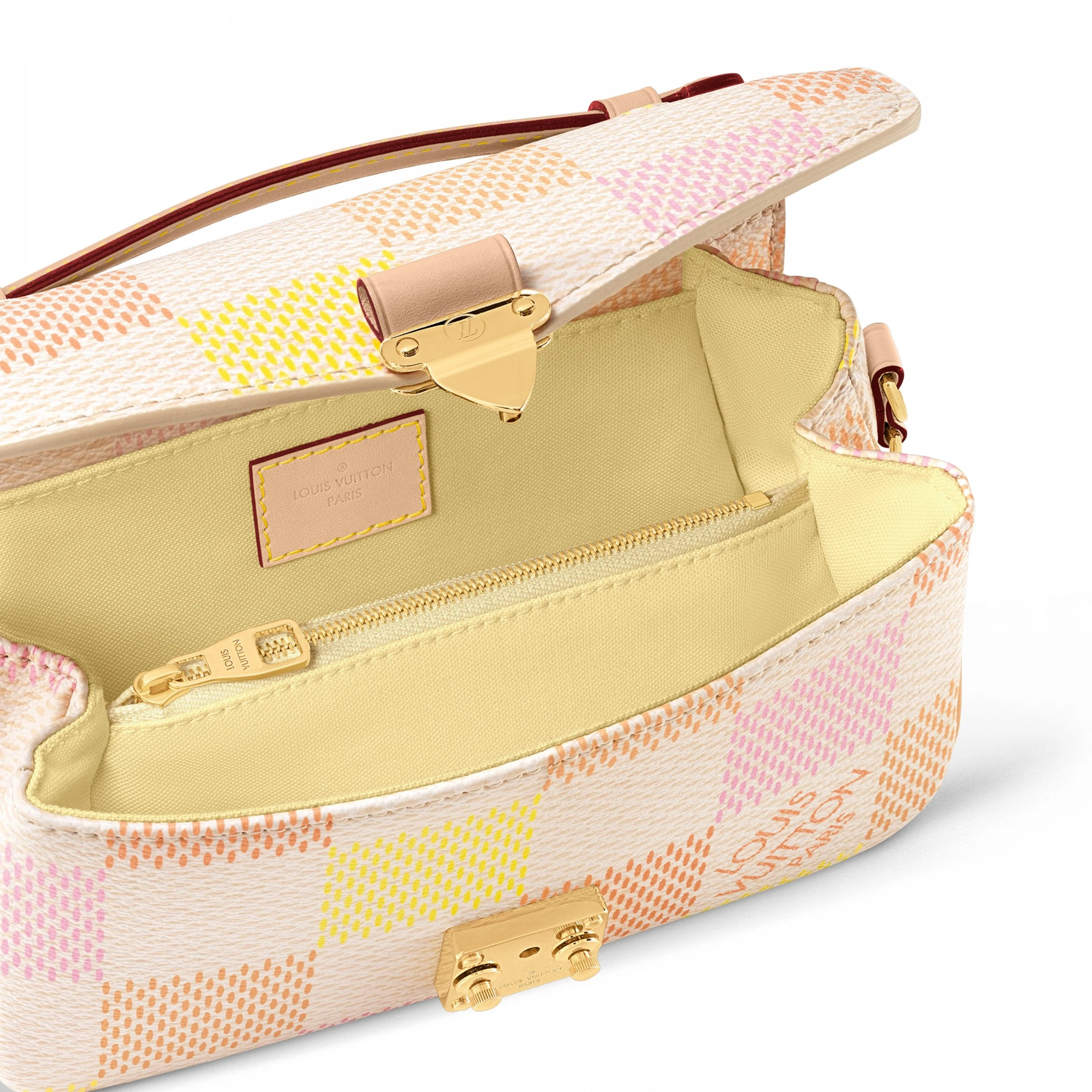 Mythick Louis Vuitton N40749 Pochette Métis East West Peach