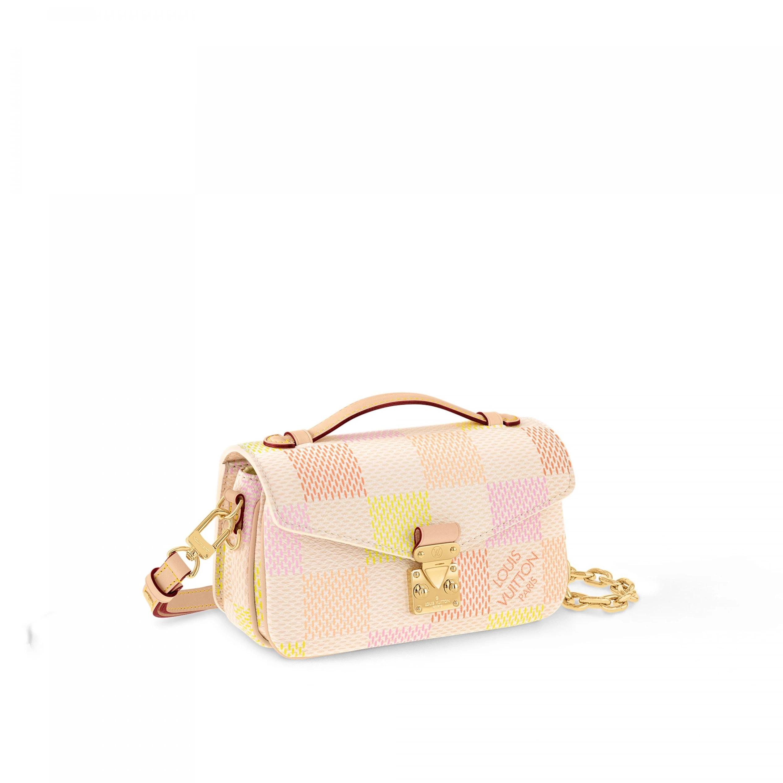 Mythick Louis Vuitton N40749 Pochette Métis East West Peach