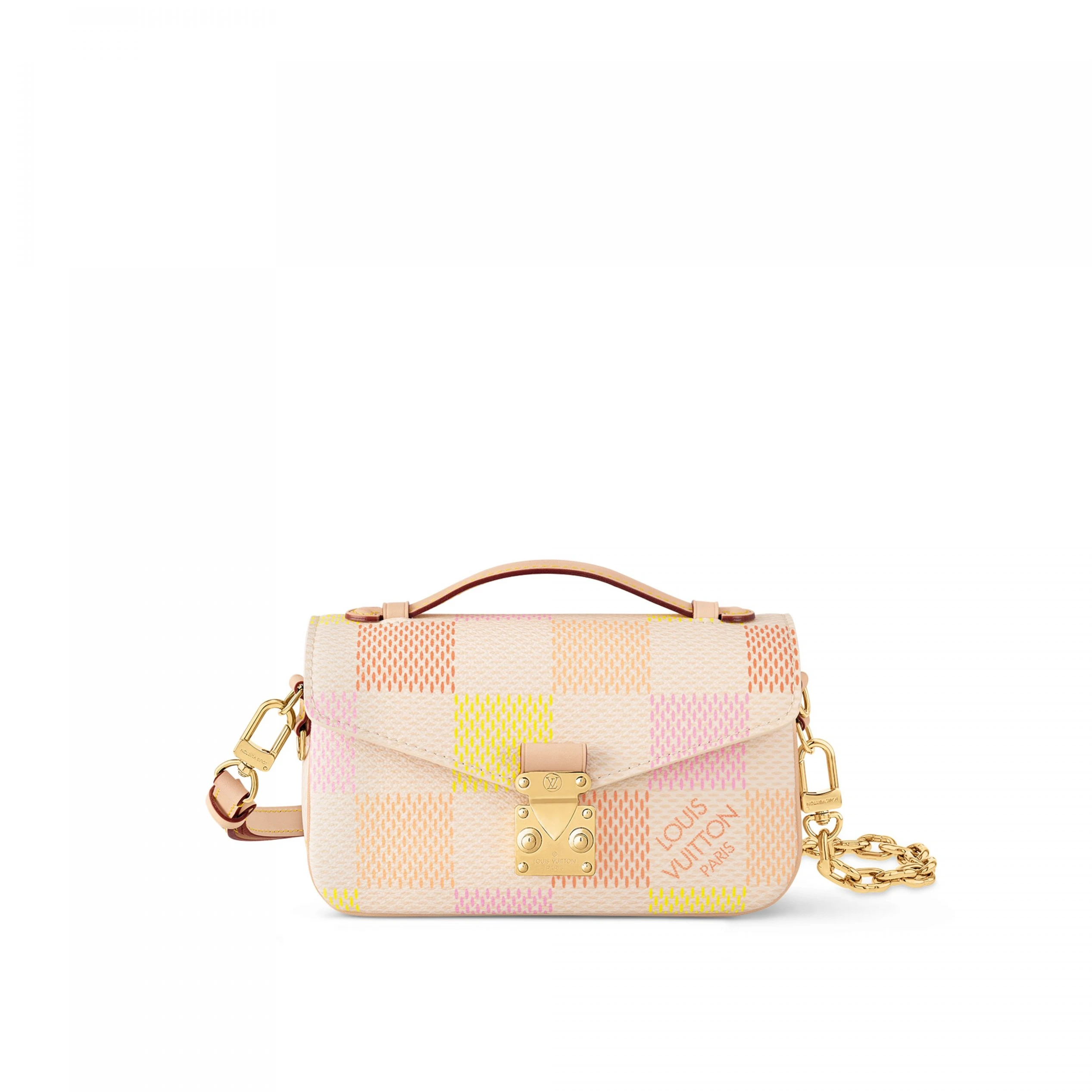 Louis Vuitton N40749 Pochette Métis East West Peach