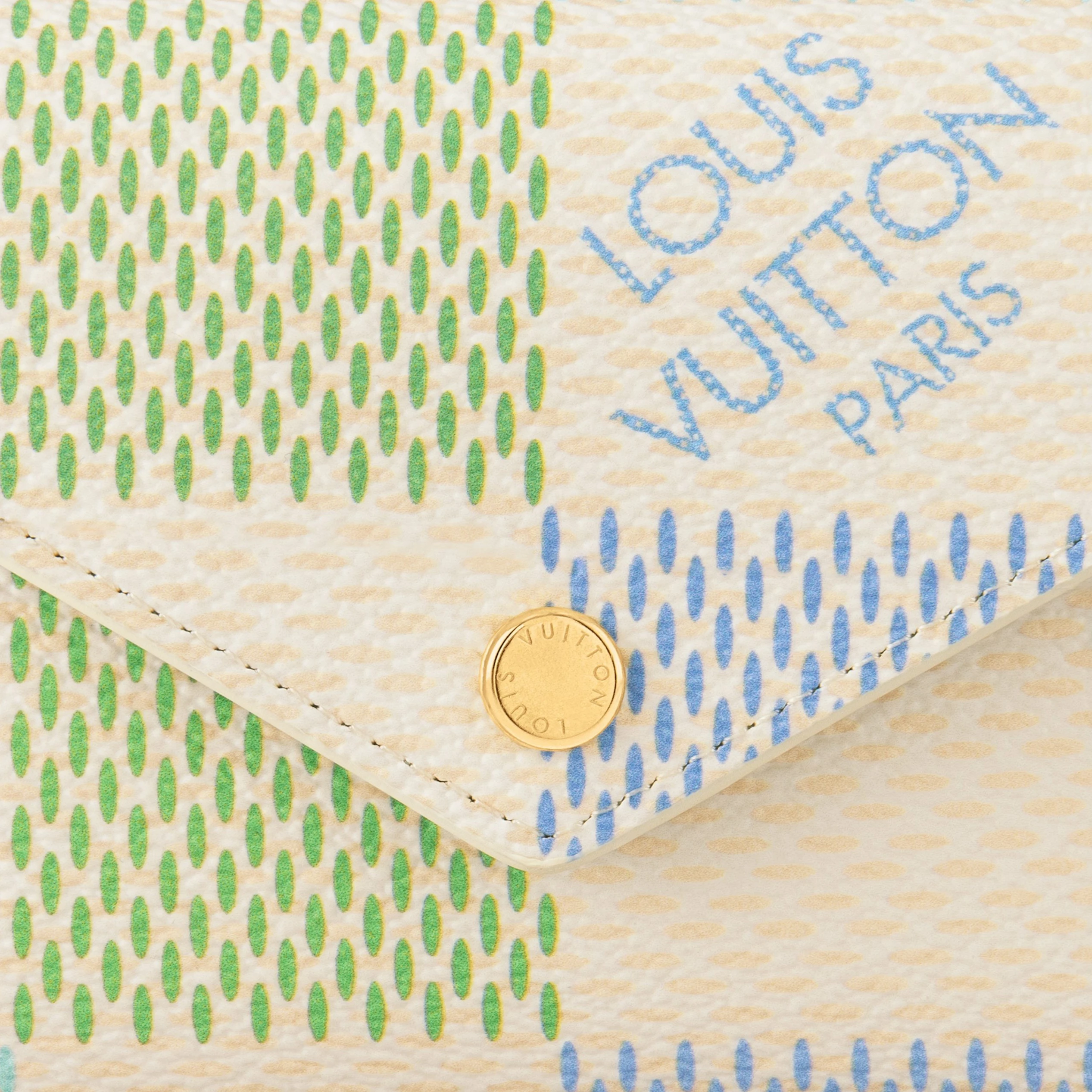 Louis vuitton locations Louis Vuitton N40750 Victorine Wallet Pistachio Green