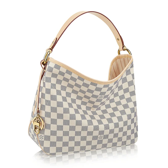 Louis Vuitton N41462 Delightful PM Hobo Bag Damier Azur Canvas