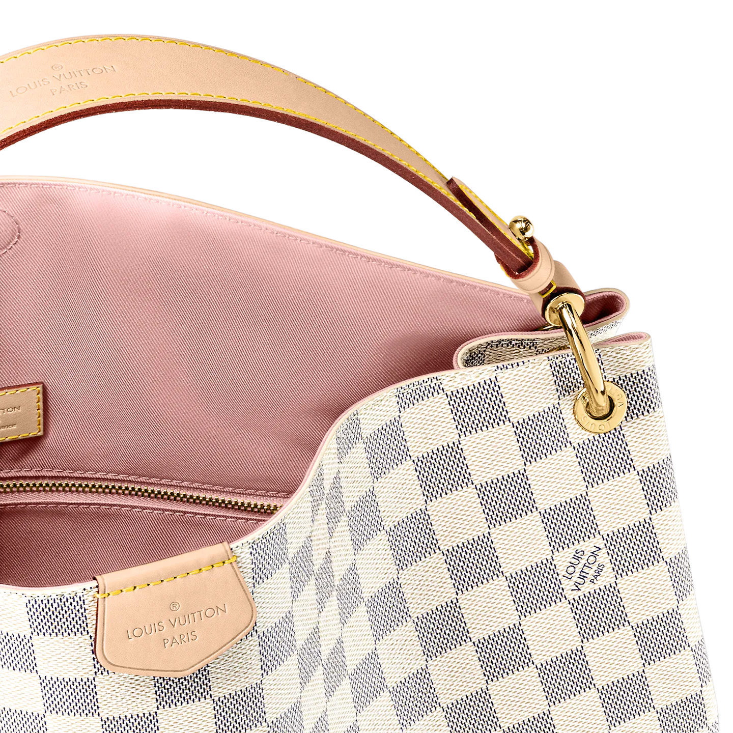 Replica bags lv Louis Vuitton N42233 Graceful MM Damier Azur