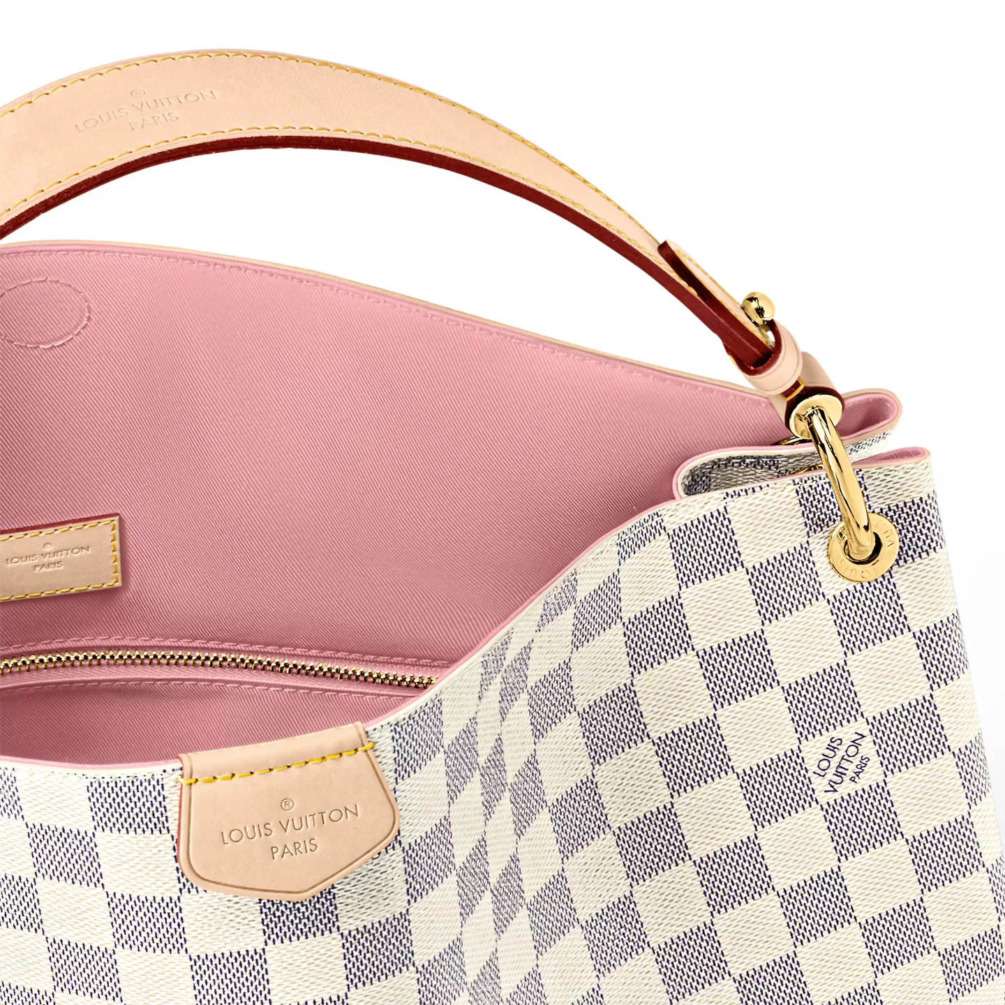 Replica bags Louis Vuitton N42249 Graceful PM Damier Azur