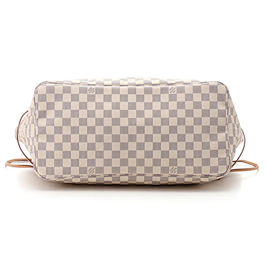 Louis vuitton locations Louis Vuitton N51108 Neverfull GM Shoulder Bag Damier Azur Canvas