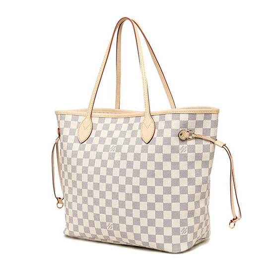 Louis vuitton locations Louis Vuitton N51108 Neverfull GM Shoulder Bag Damier Azur Canvas