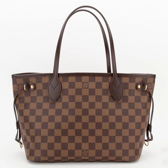 Louis vuitton locations Louis Vuitton N51109 Neverfull PM Shoulder Bag Damier Ebene Canvas