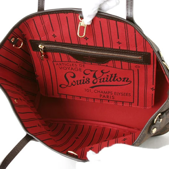 Louis vuitton locations Louis Vuitton N51109 Neverfull PM Shoulder Bag Damier Ebene Canvas
