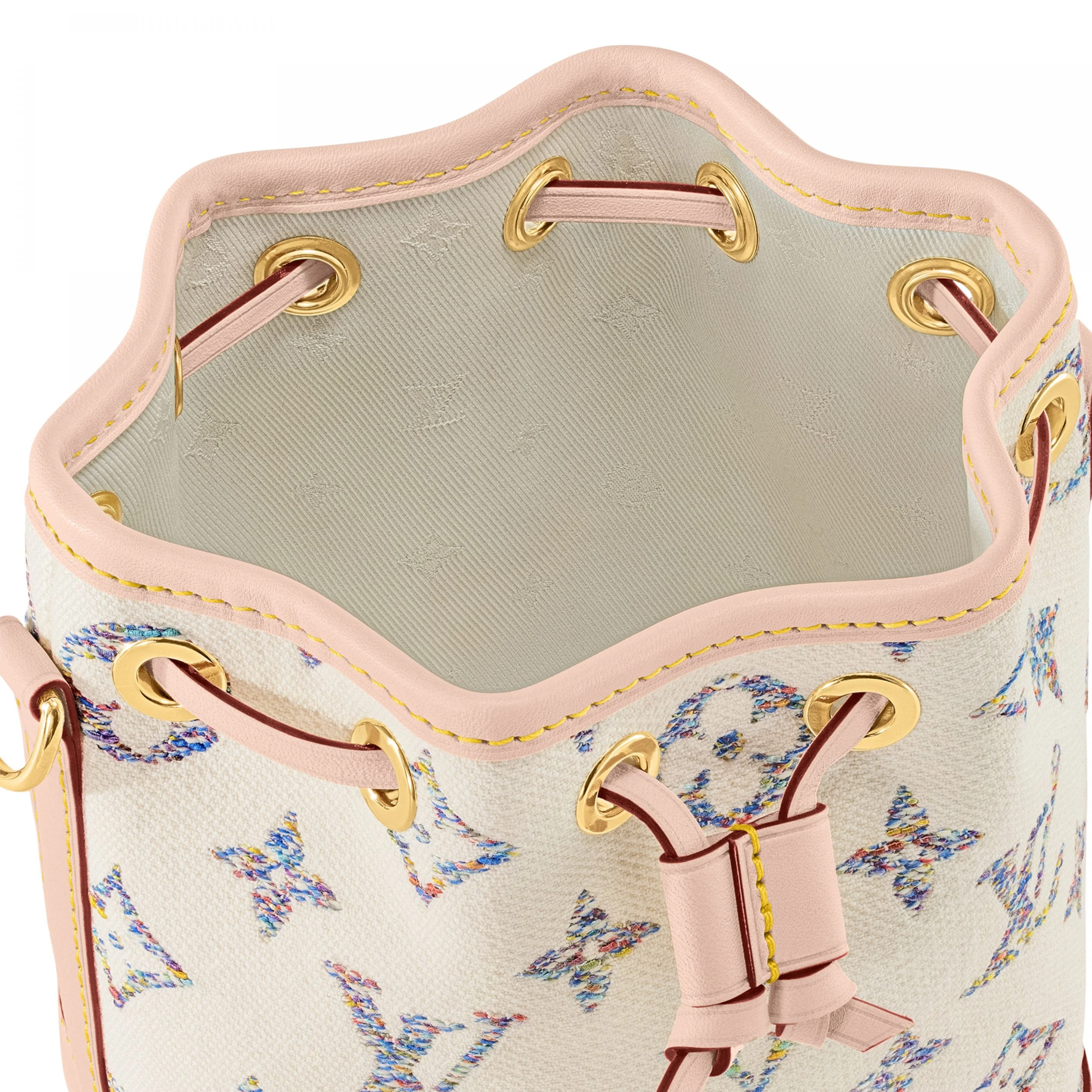 Louis vuitton locations Louis Vuitton Nano Noé M83453 Multicolor White
