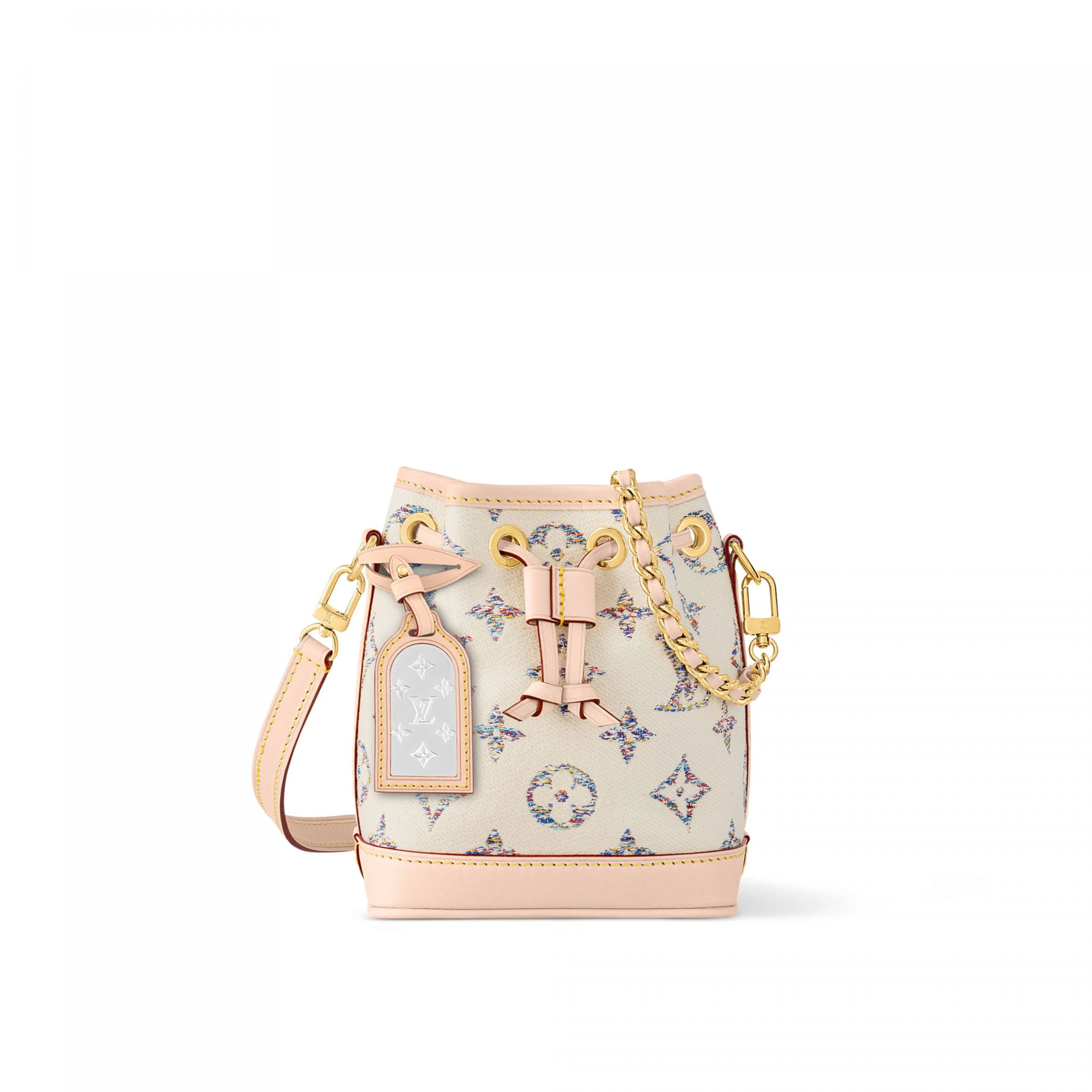 Louis Vuitton Nano Noé M83453 Multicolor White