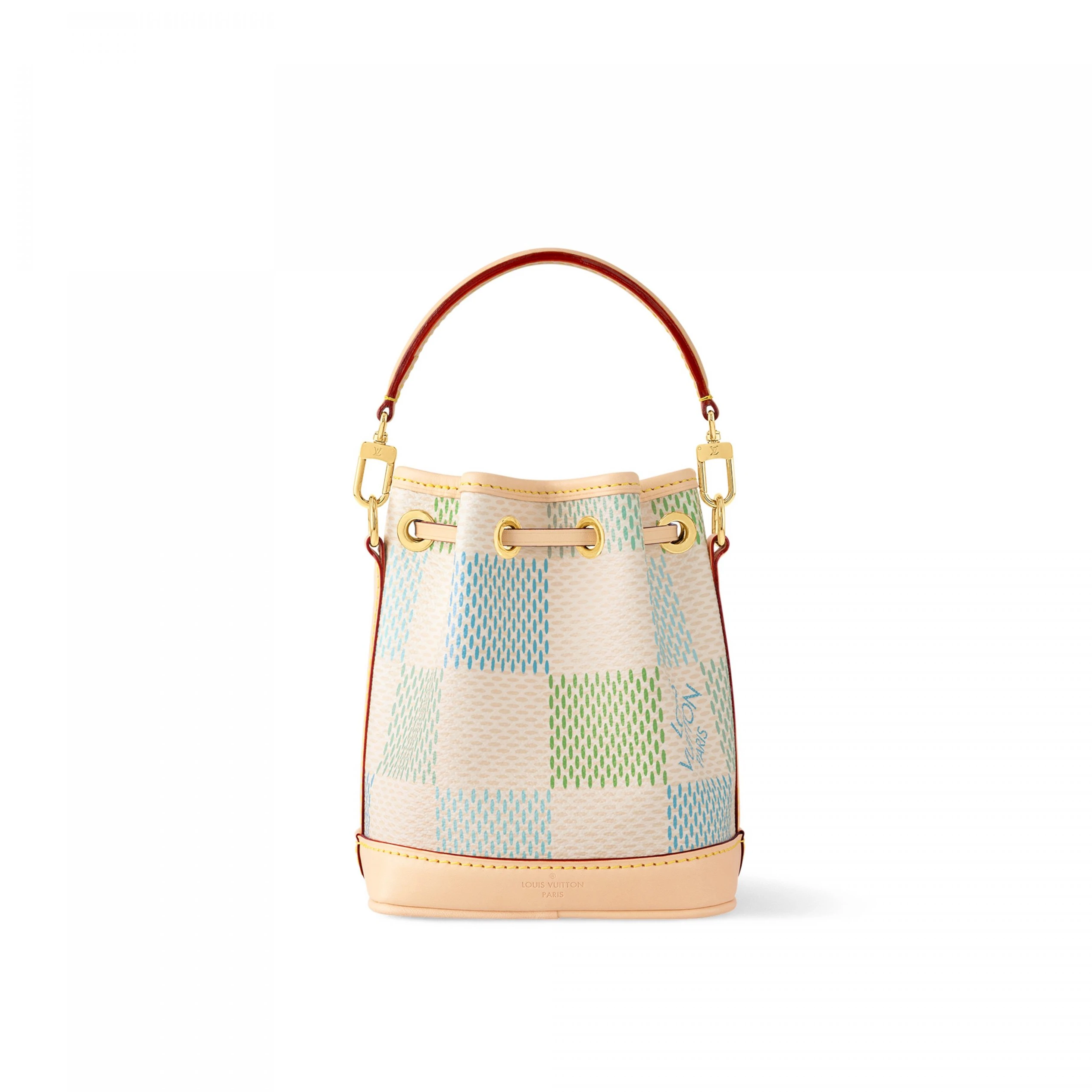 Top lv Louis Vuitton Nano Noé Pistachio Green N40640