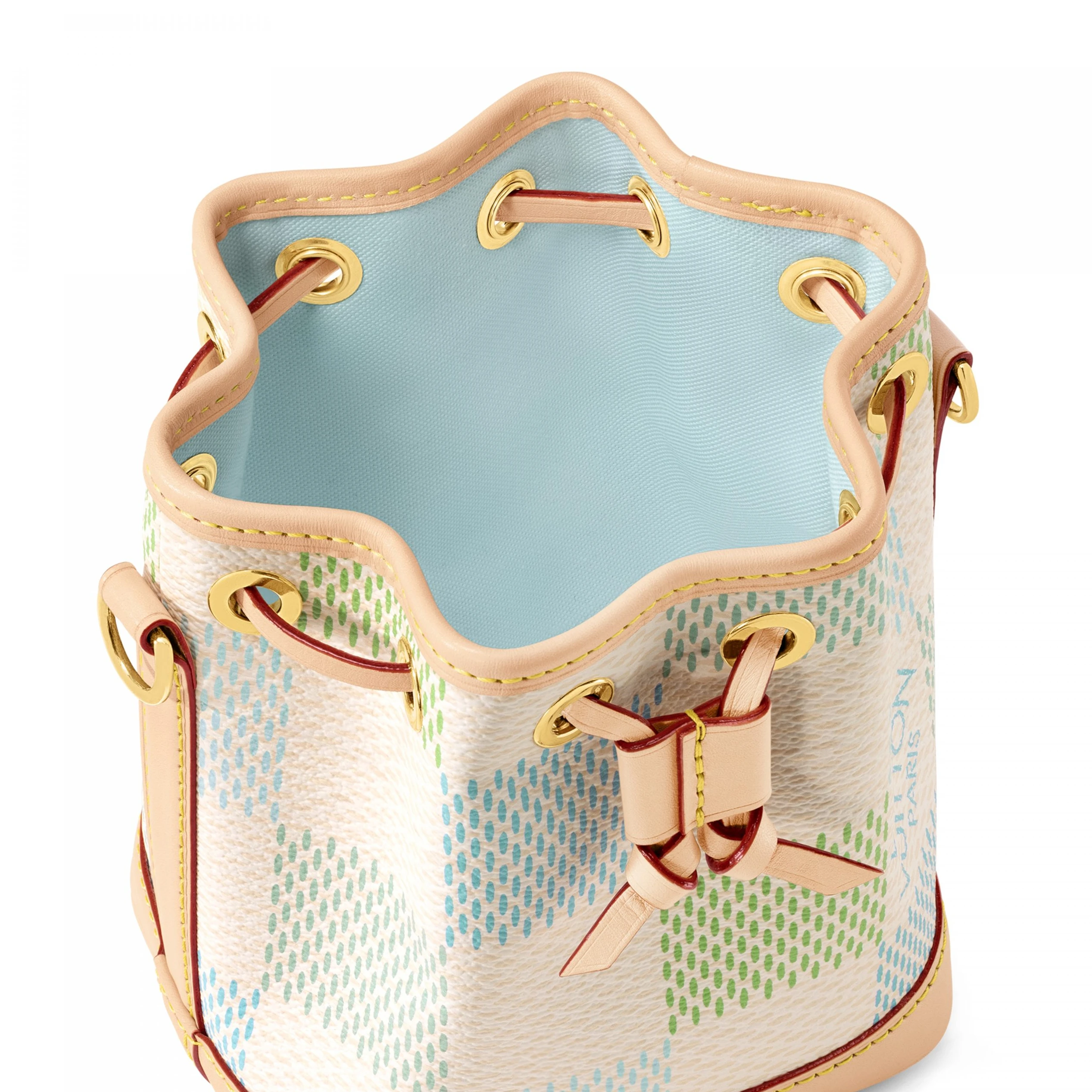 Top lv Louis Vuitton Nano Noé Pistachio Green N40640