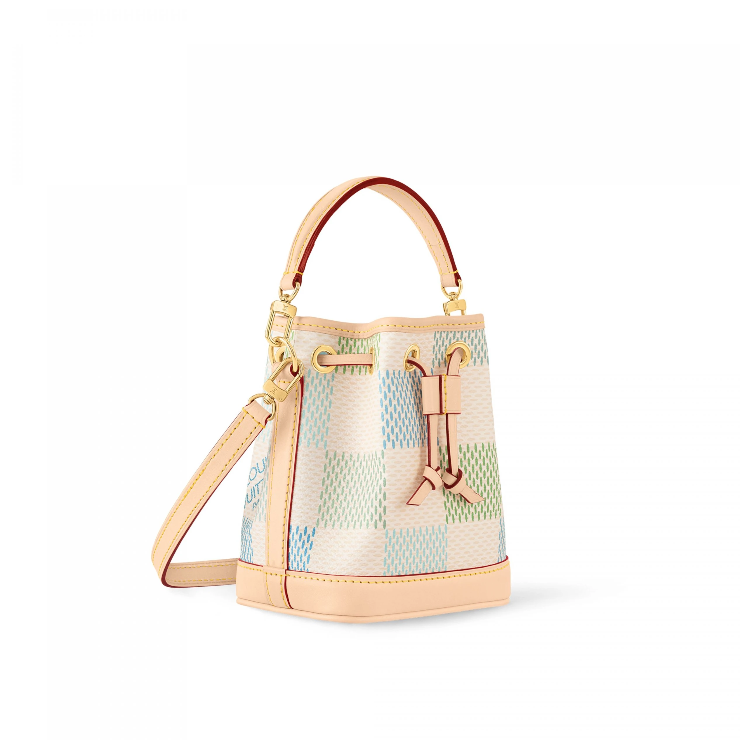 Top lv Louis Vuitton Nano Noé Pistachio Green N40640