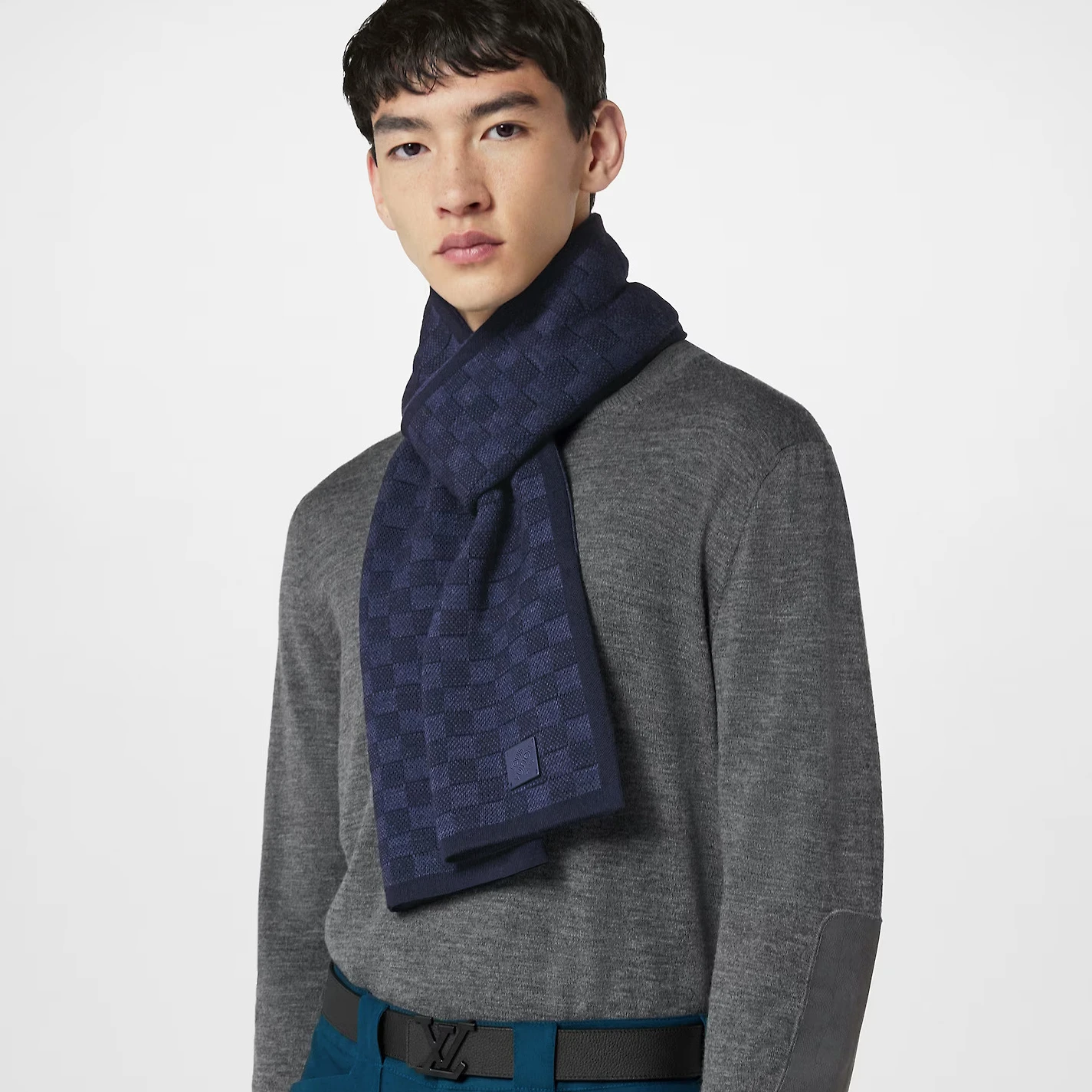 Replica bags Louis Vuitton Navy M77987 Néo Petit Damier Scarf
