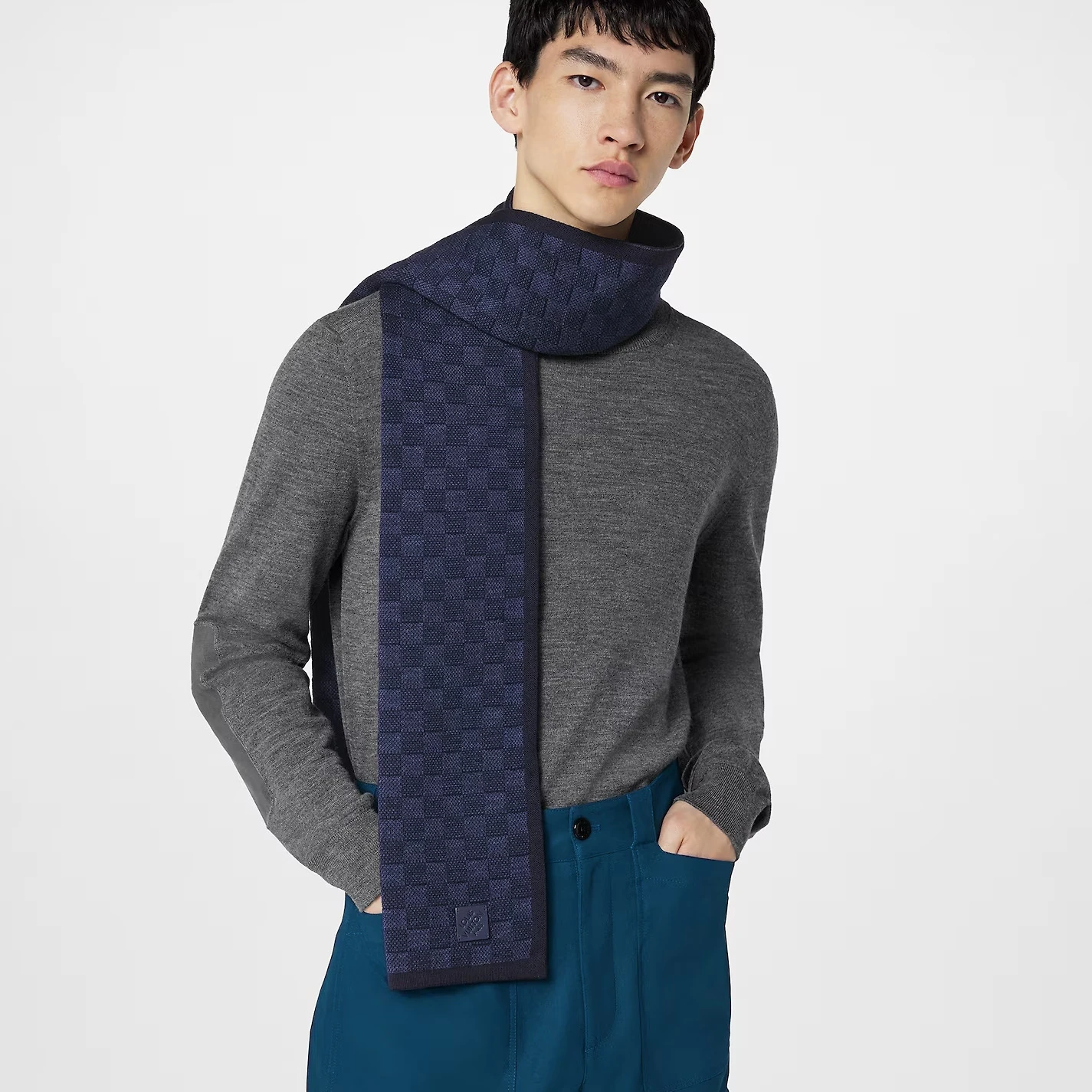 Replica bags Louis Vuitton Navy M77987 Néo Petit Damier Scarf