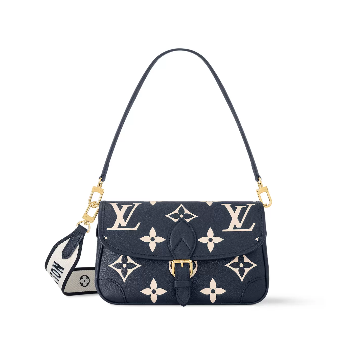Louis Vuitton Navy   Crème M47161 Diane
