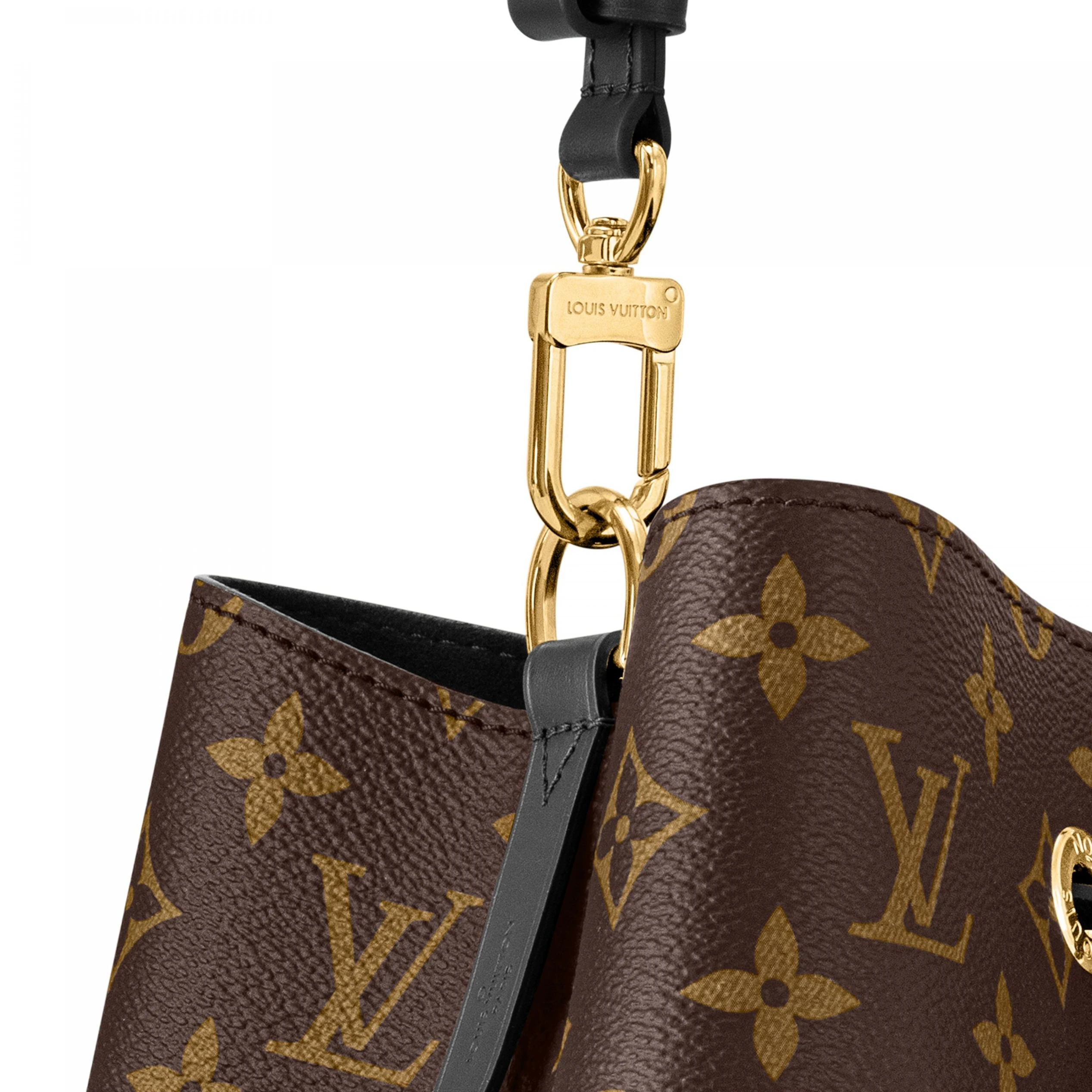 Lv belts replica Louis Vuitton Neonoe Monogram Black M44020