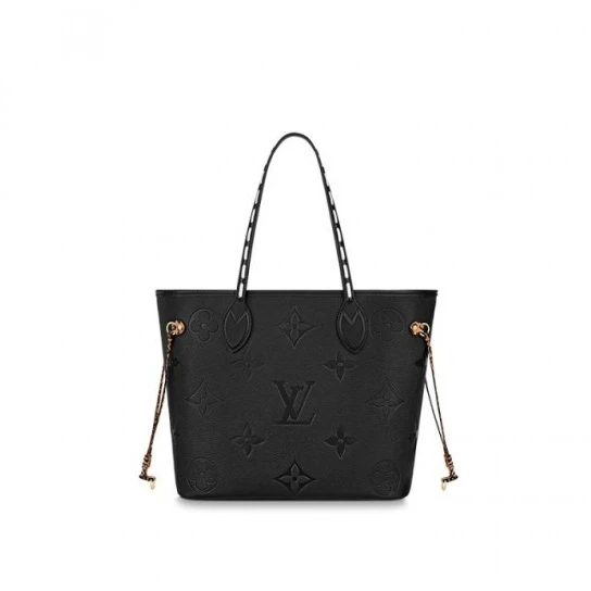 Replica bags Louis Vuitton Neverfull MM Black M45856