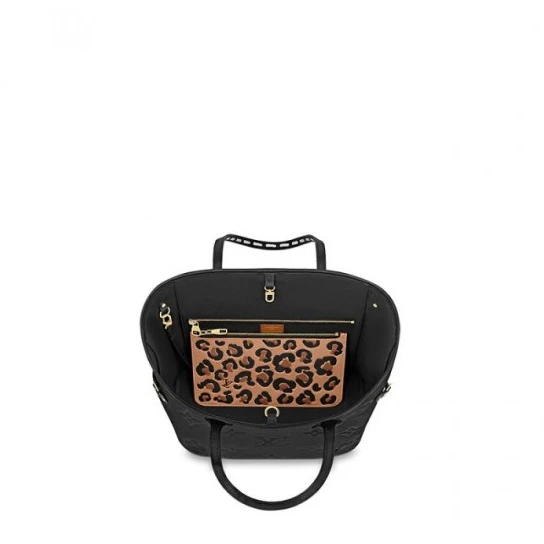 Replica bags Louis Vuitton Neverfull MM Black M45856