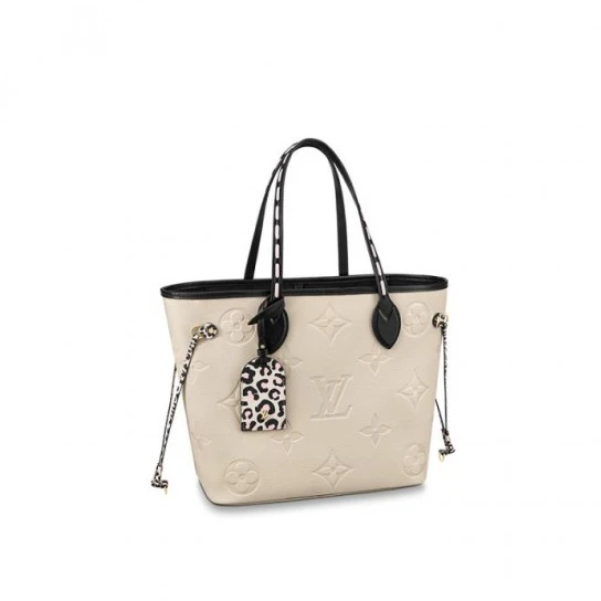 Louis Vuitton Neverfull MM Cream M58525