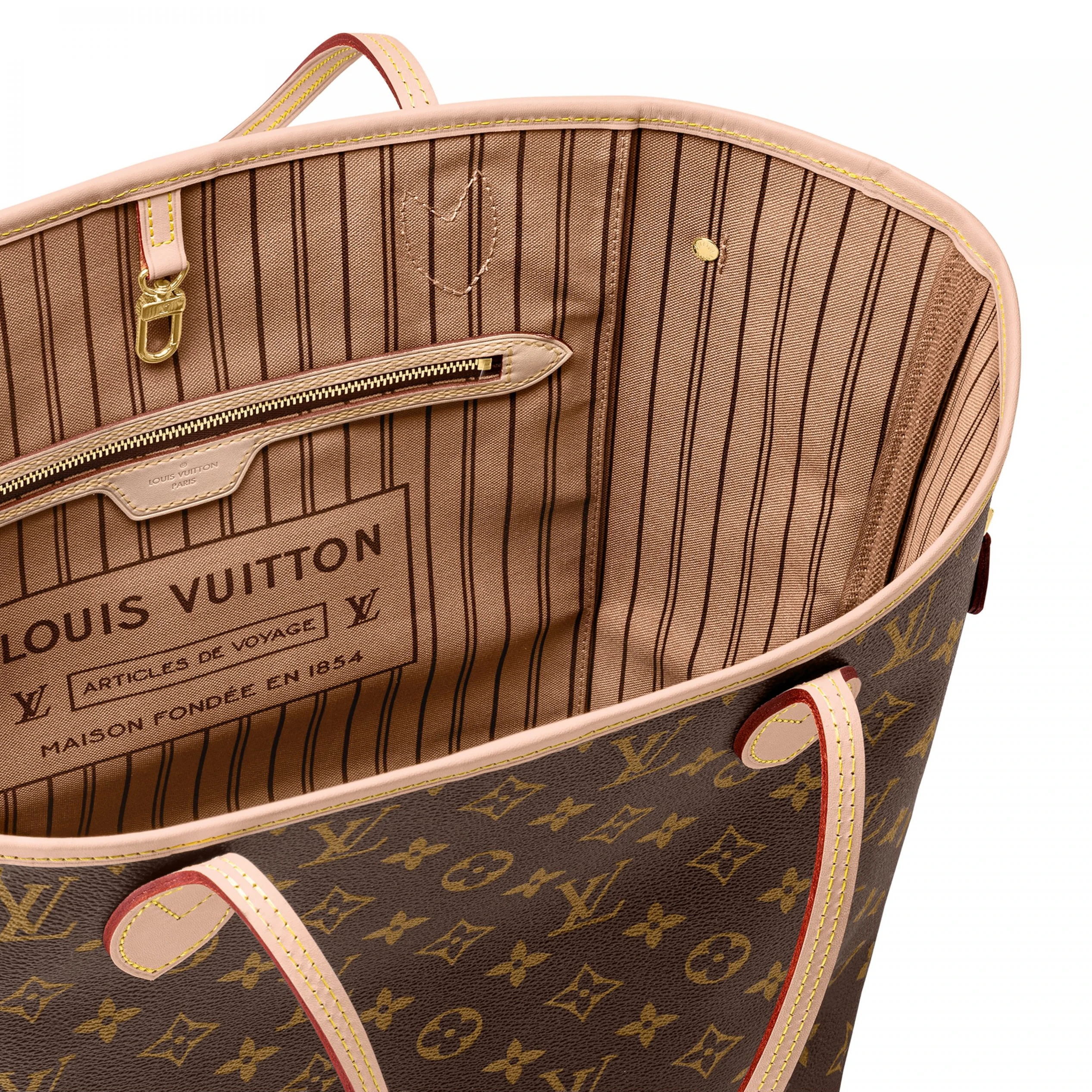 Top lv Louis Vuitton Neverfull MM M40995 Monogram