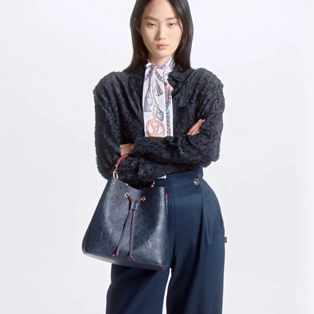 Replica bag Louis Vuitton Néonoé MM Navy M45306