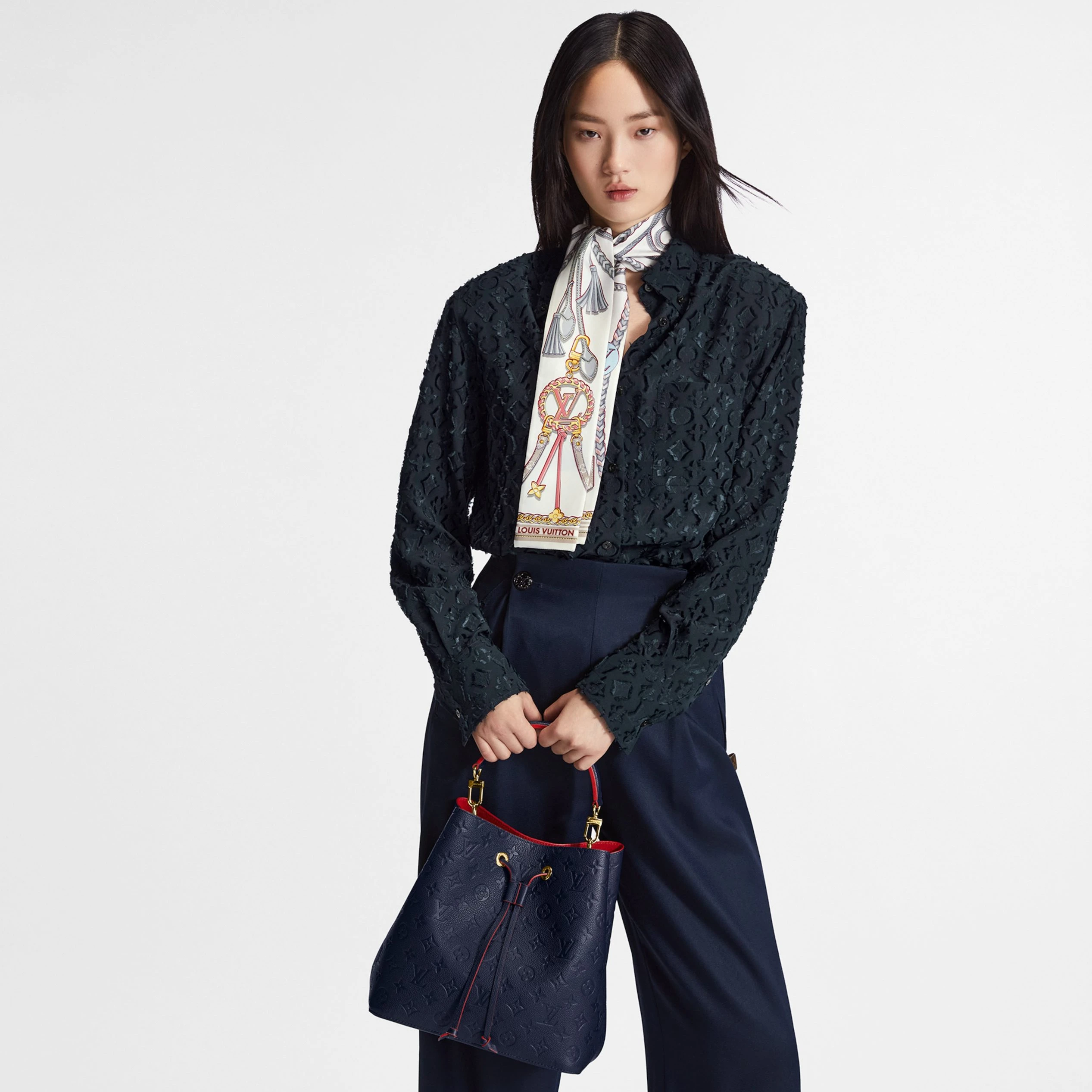 Replica bag Louis Vuitton Néonoé MM Navy M45306