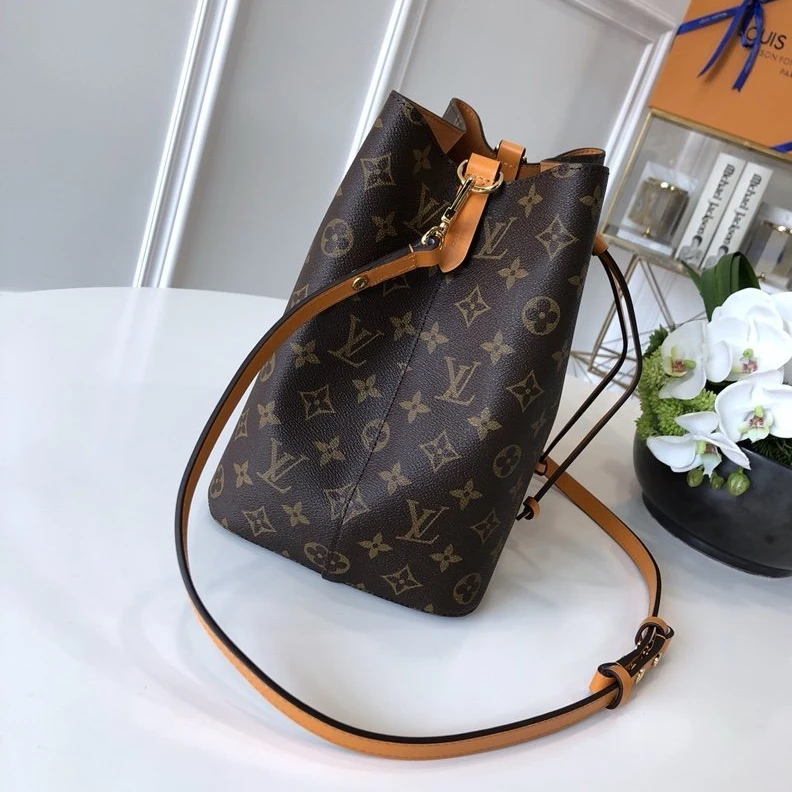 Replica bags lv Louis Vuitton Néonoé Yellow Monogram M43430