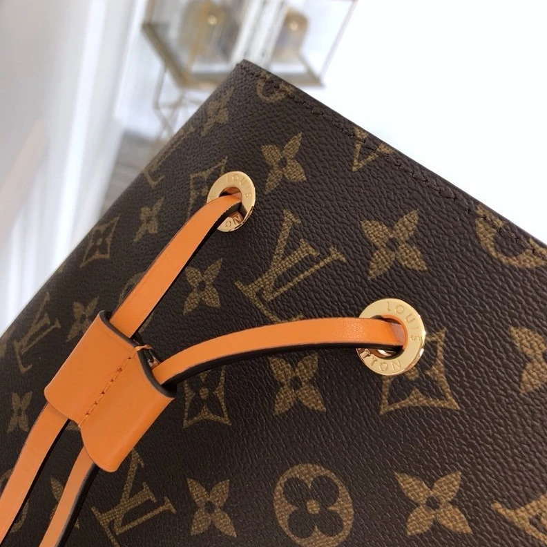 Replica bags lv Louis Vuitton Néonoé Yellow Monogram M43430
