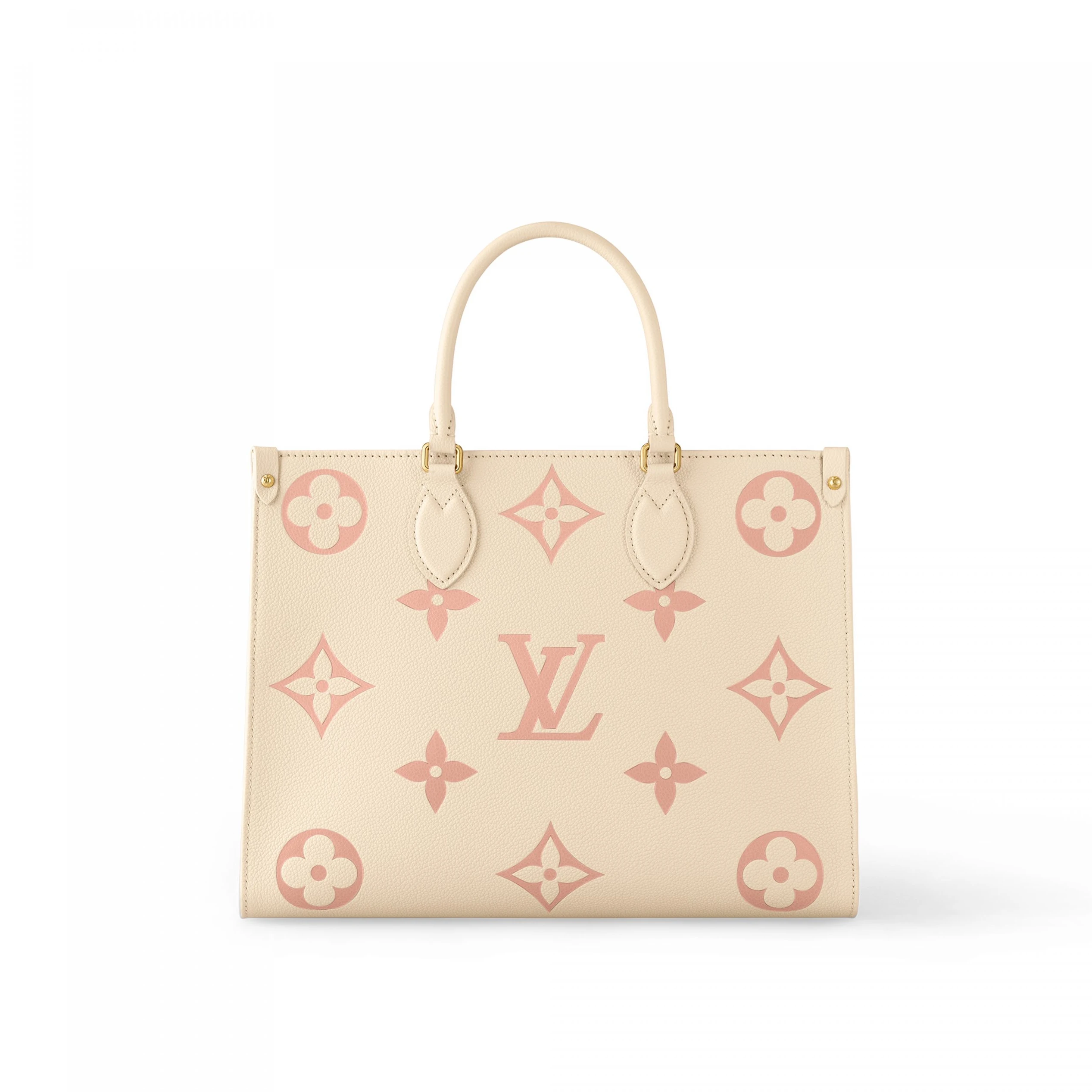 Replica bags Louis Vuitton OnTheGo MM M21575 Crème Rose Trianon